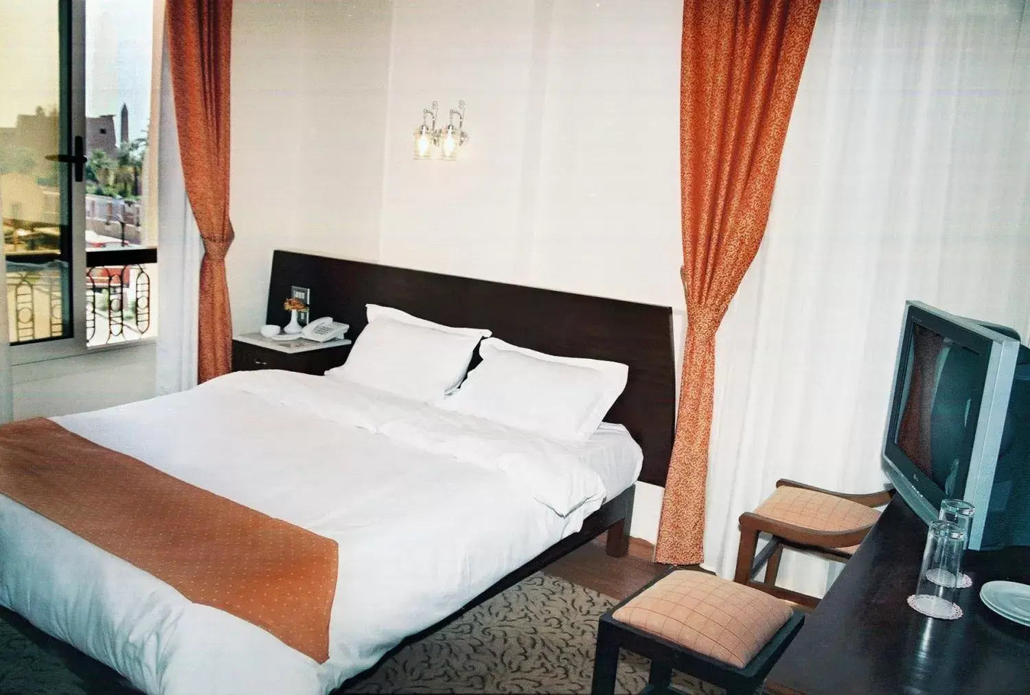 Bed in Susanna Hotel Luxor