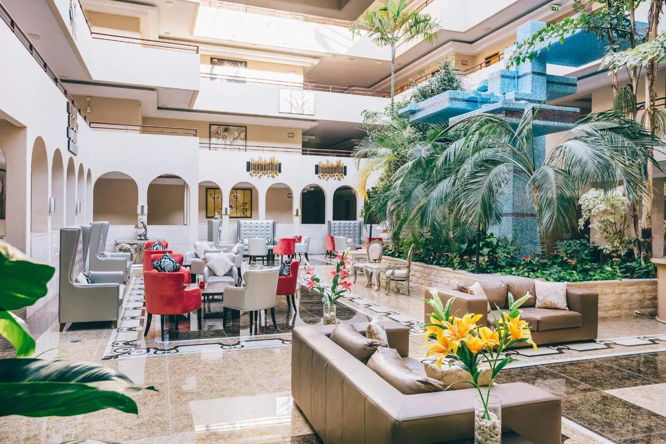 Lobby or reception in Grand Muthu Forte Da Oura