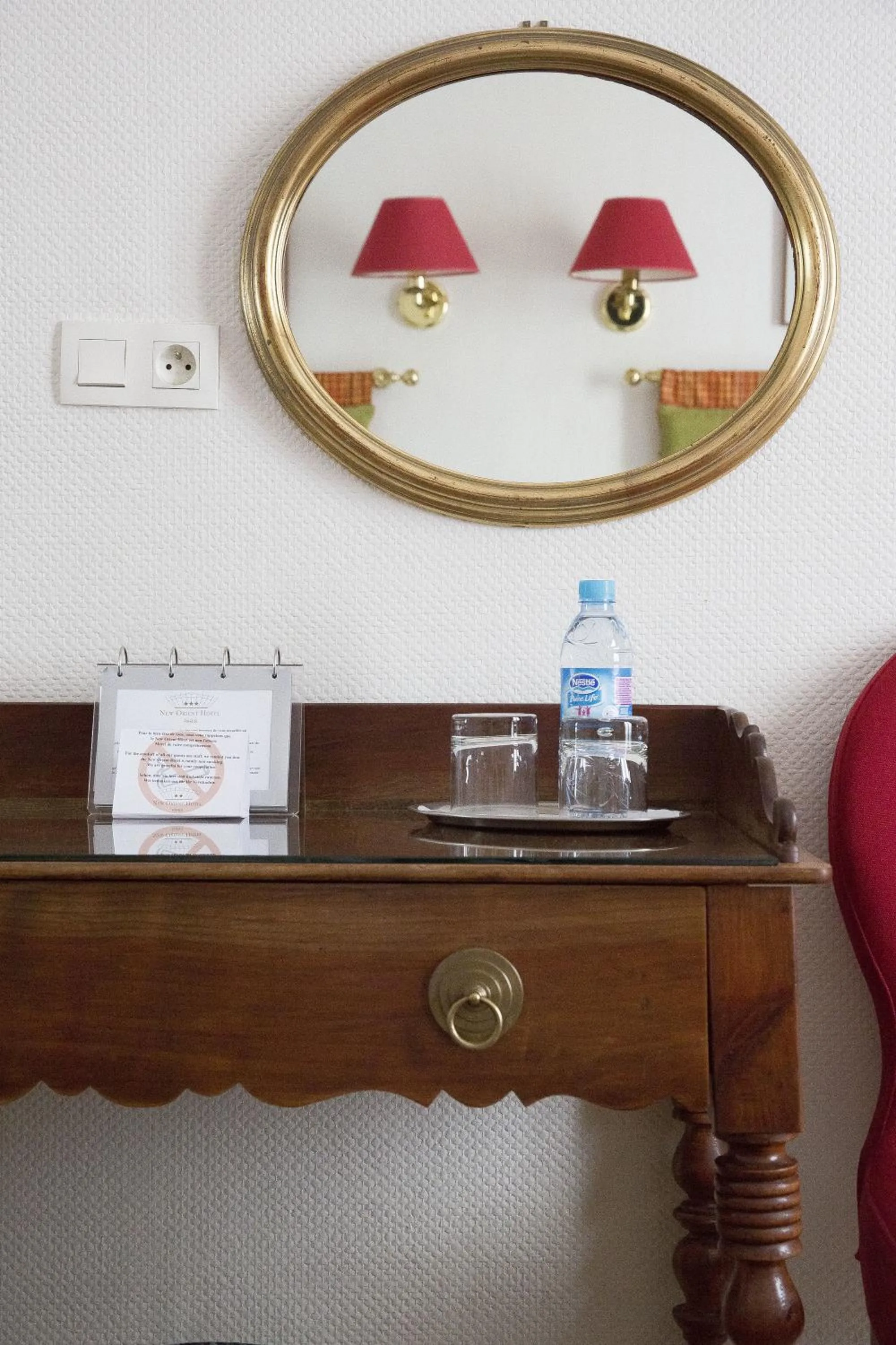 Decorative detail in New Orient Hotel