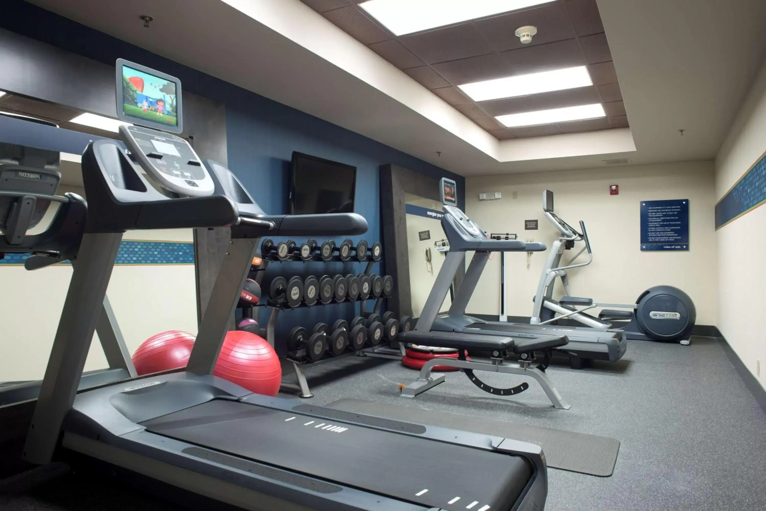 Fitness centre/facilities, Fitness Center/Facilities in Hampton Inn Milledgeville
