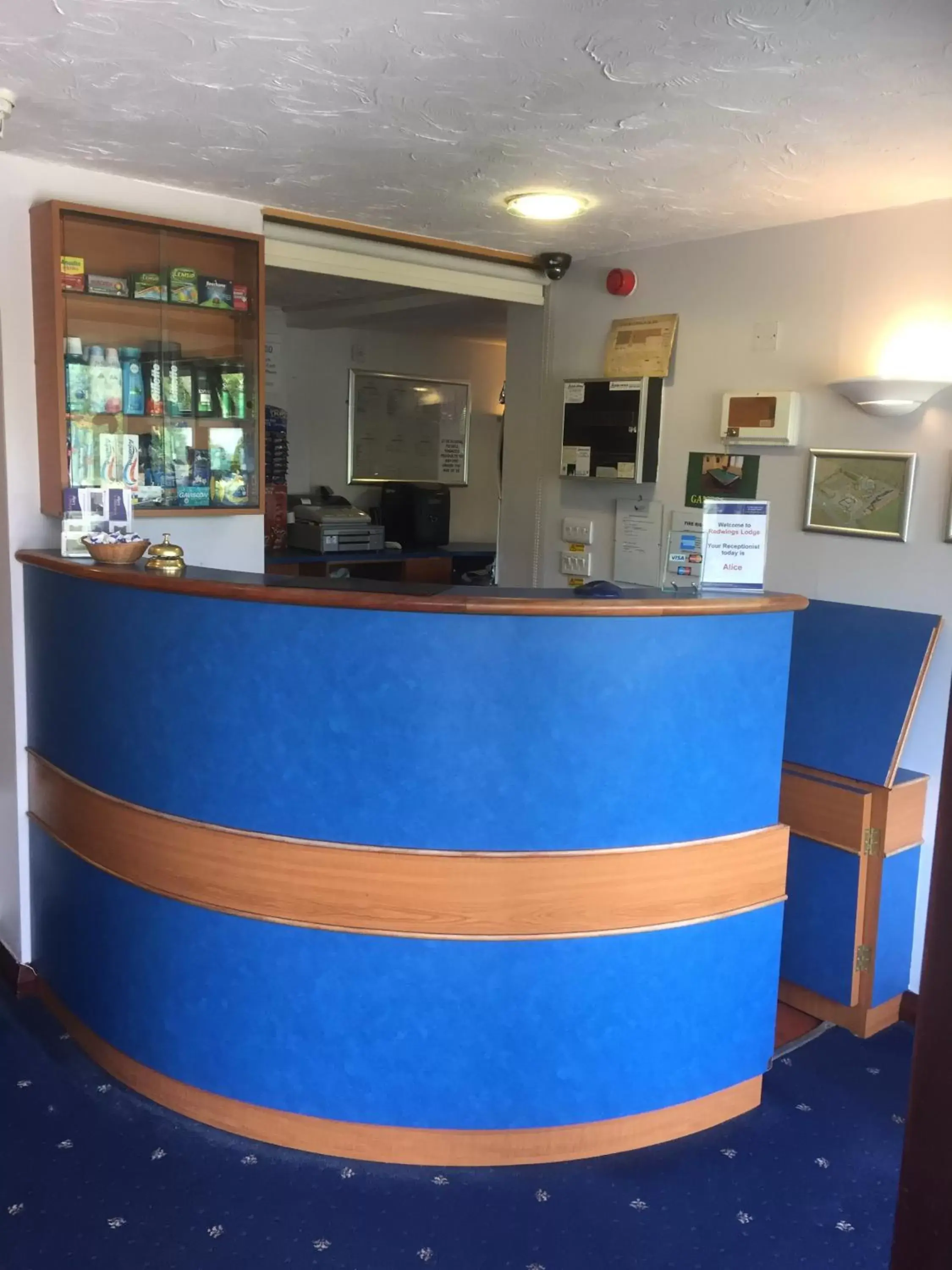 Lobby or reception, Lobby/Reception in Redwings Lodge Sawtry Huntington