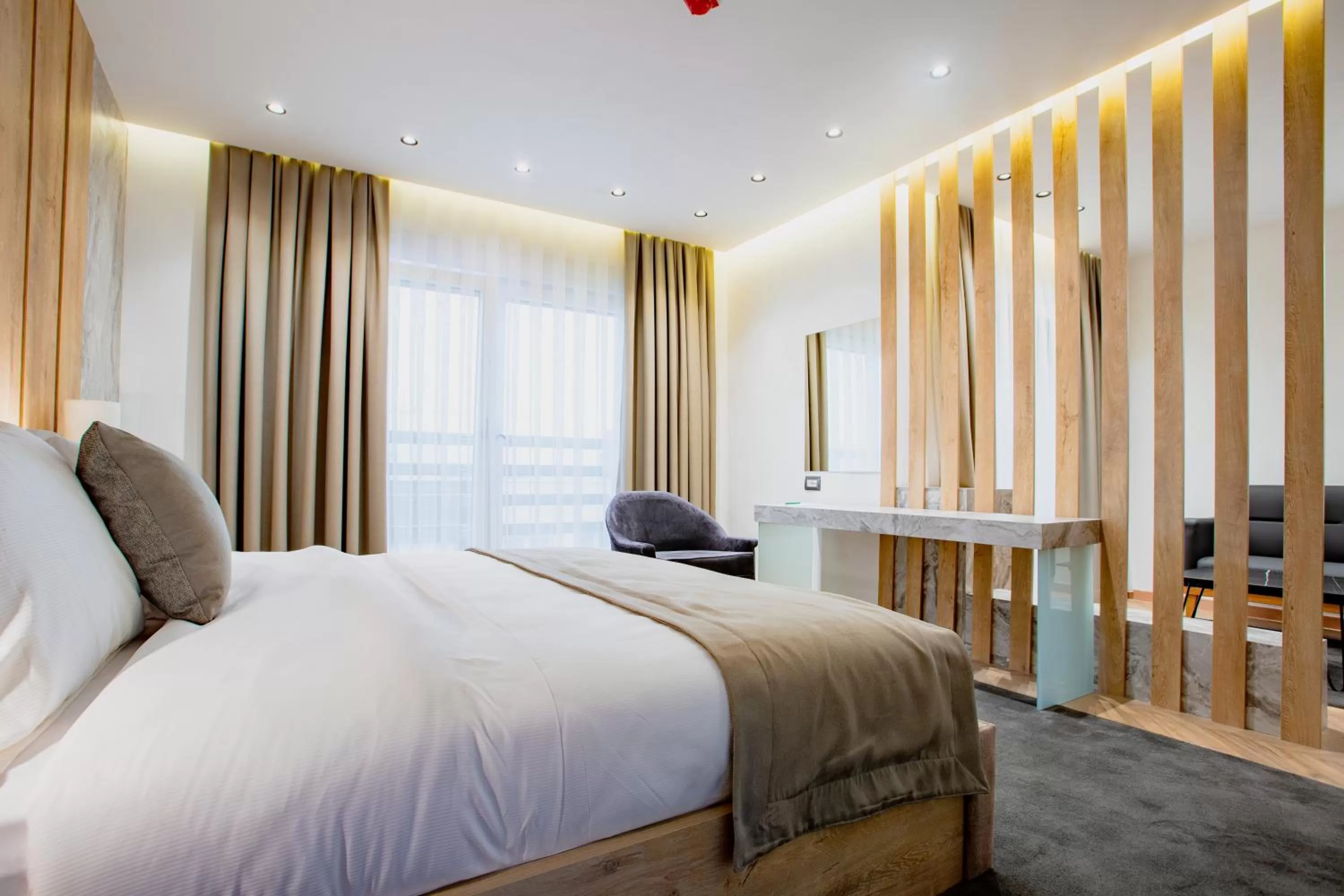 Photo of the whole room, Bed in Ador Hotel