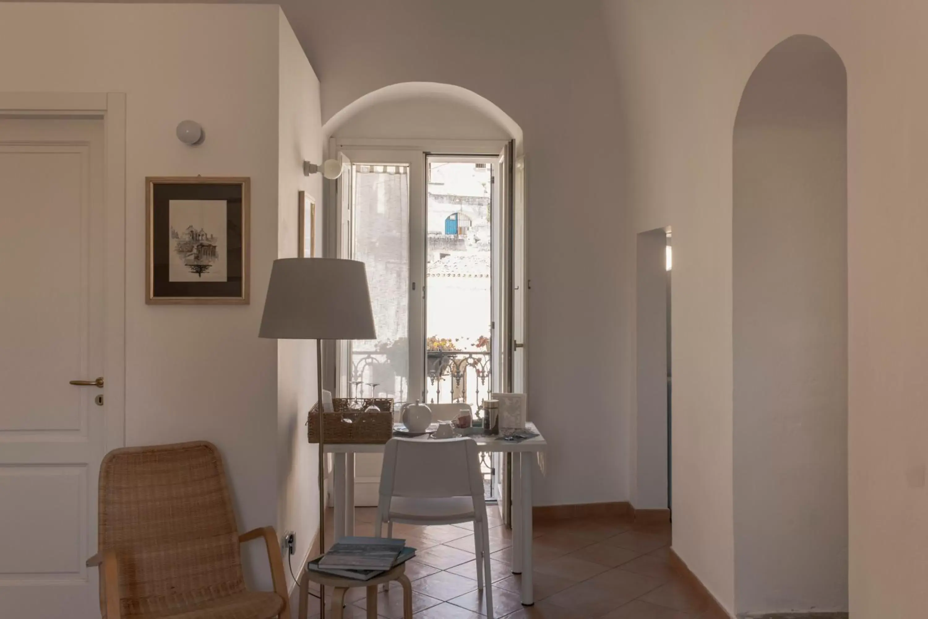 Living room, Dining Area in Il Vicinato, casa vacanza immersa nel cuore dei Sassi