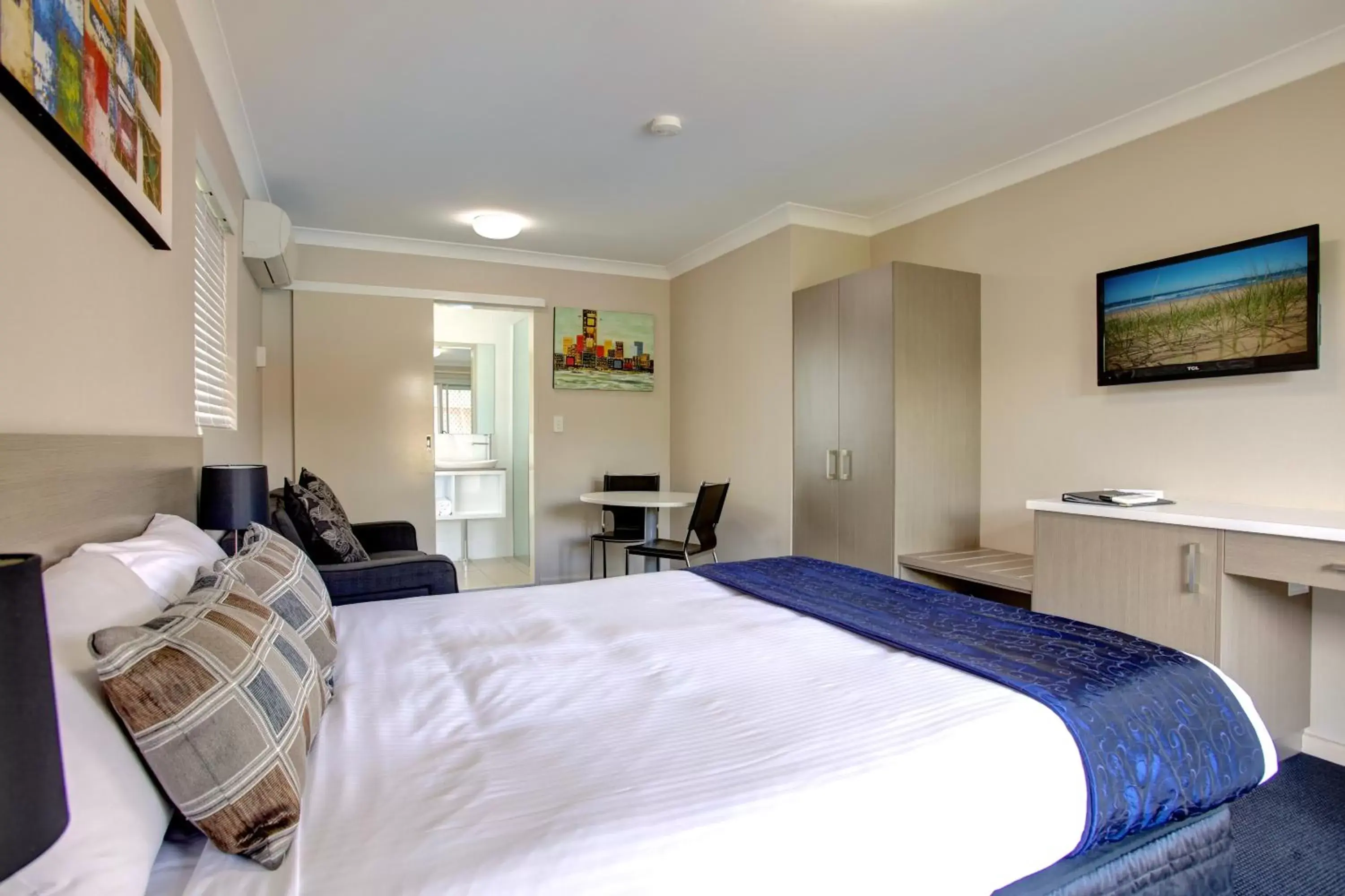 Photo of the whole room in Beachpark Apartments Coffs Harbour