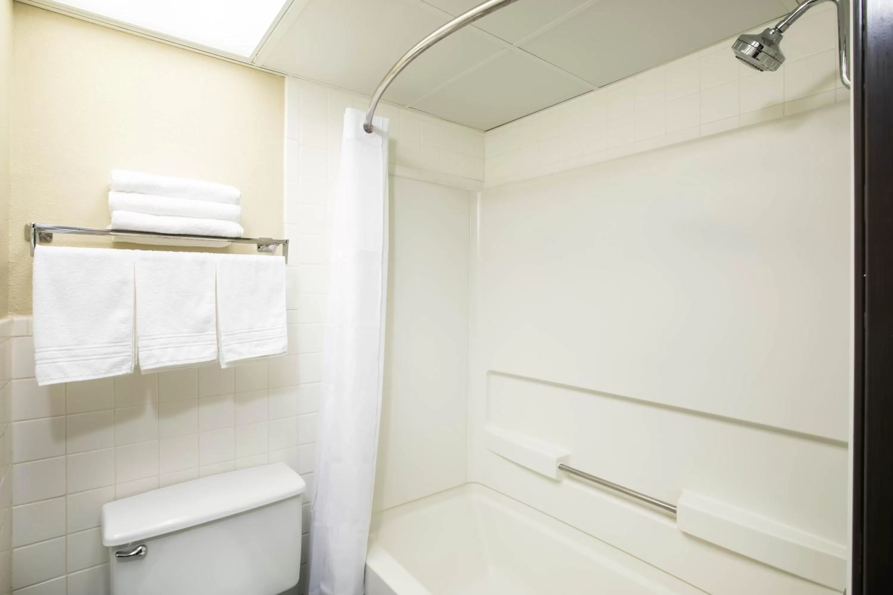 Bathroom in Super 8 by Wyndham Wichita East