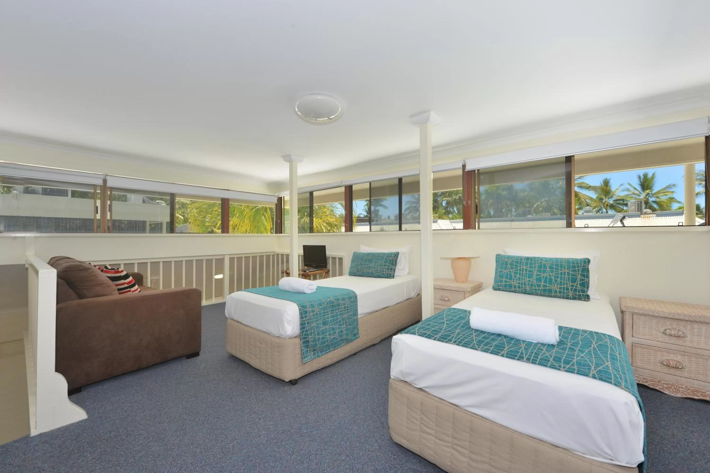 Bed in Driftwood Mantaray - Official Onsite Reception and Check In