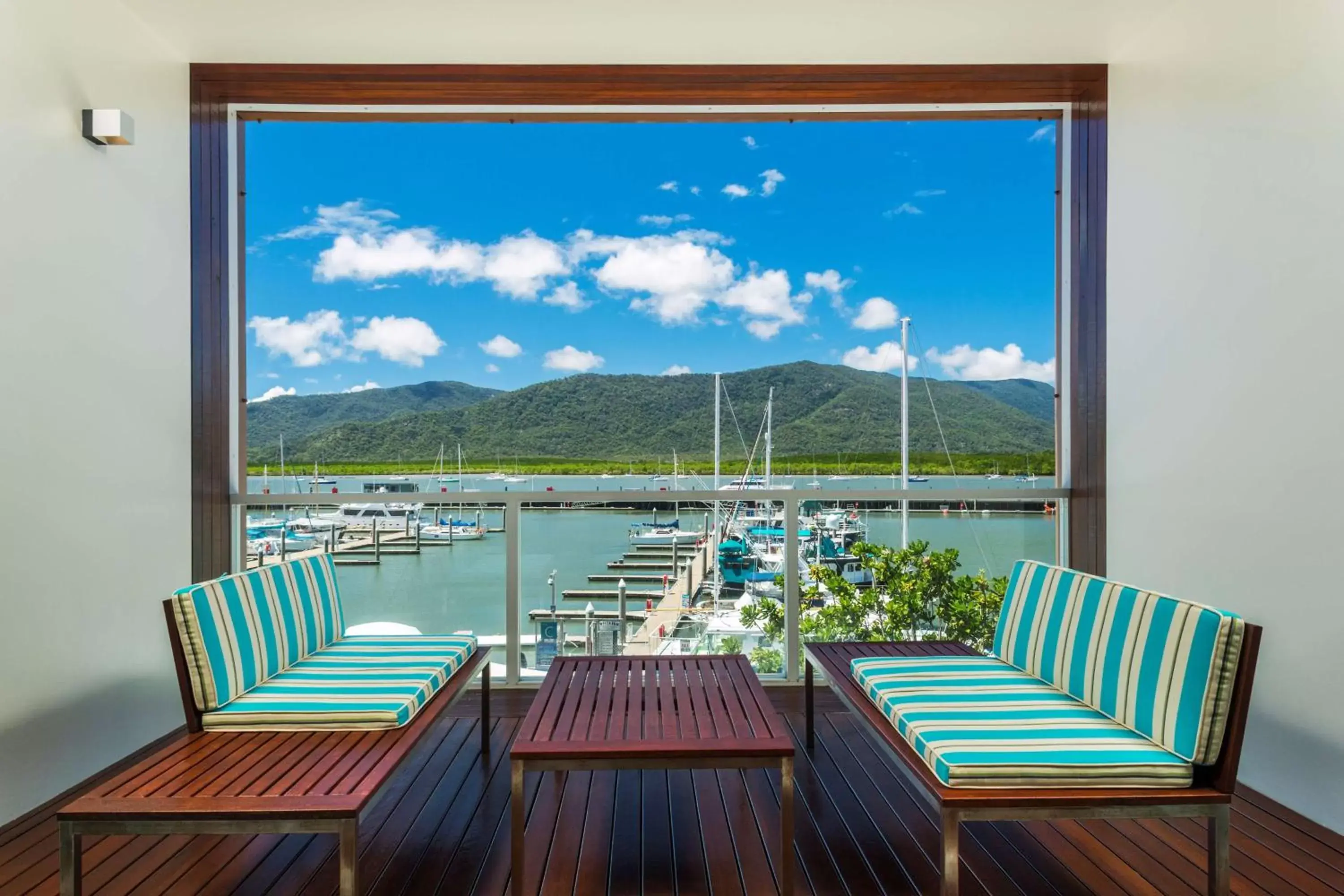 View (from property/room) in Shangri-La The Marina, Cairns