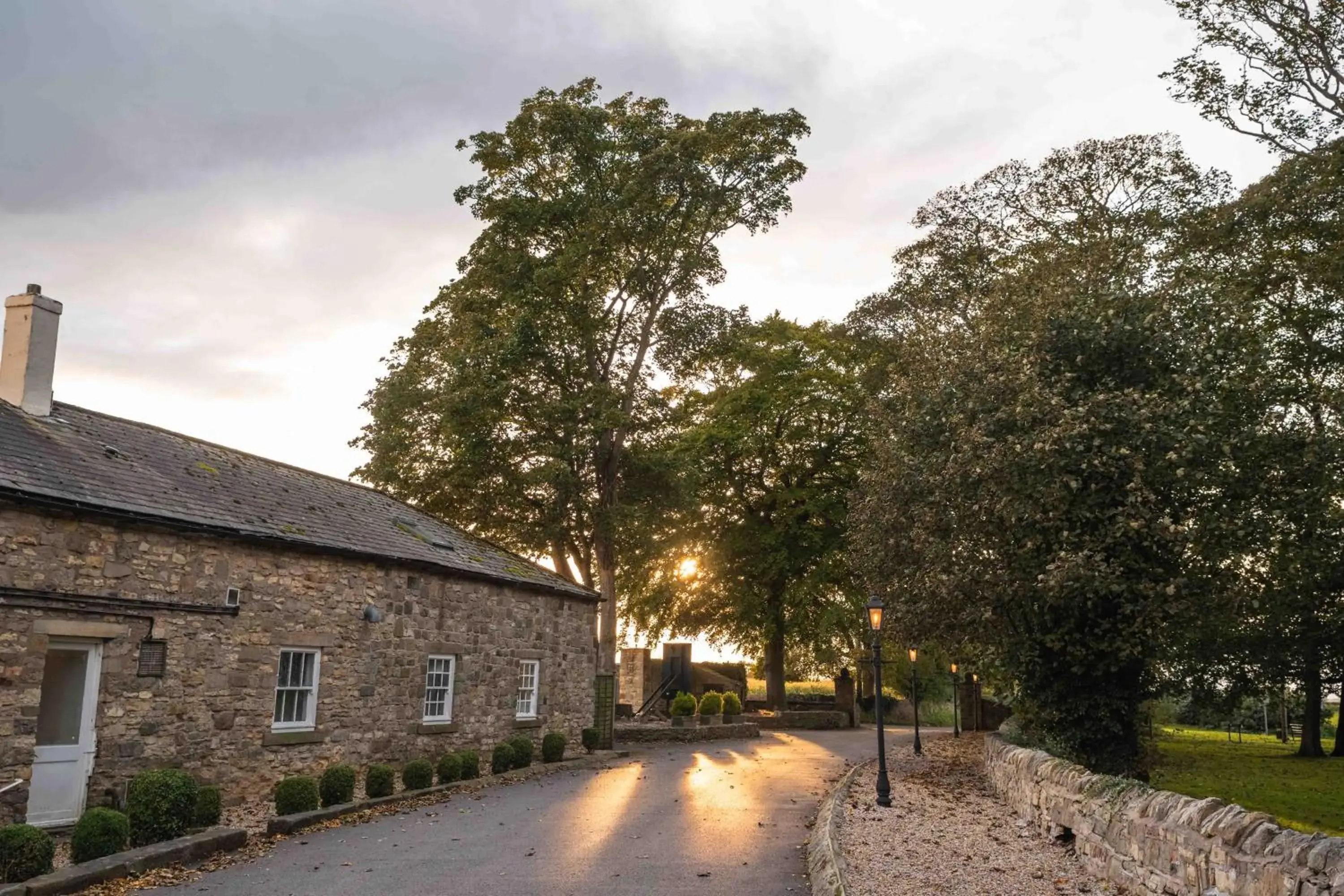 Natural landscape, Property Building in Hallgarth Manor House