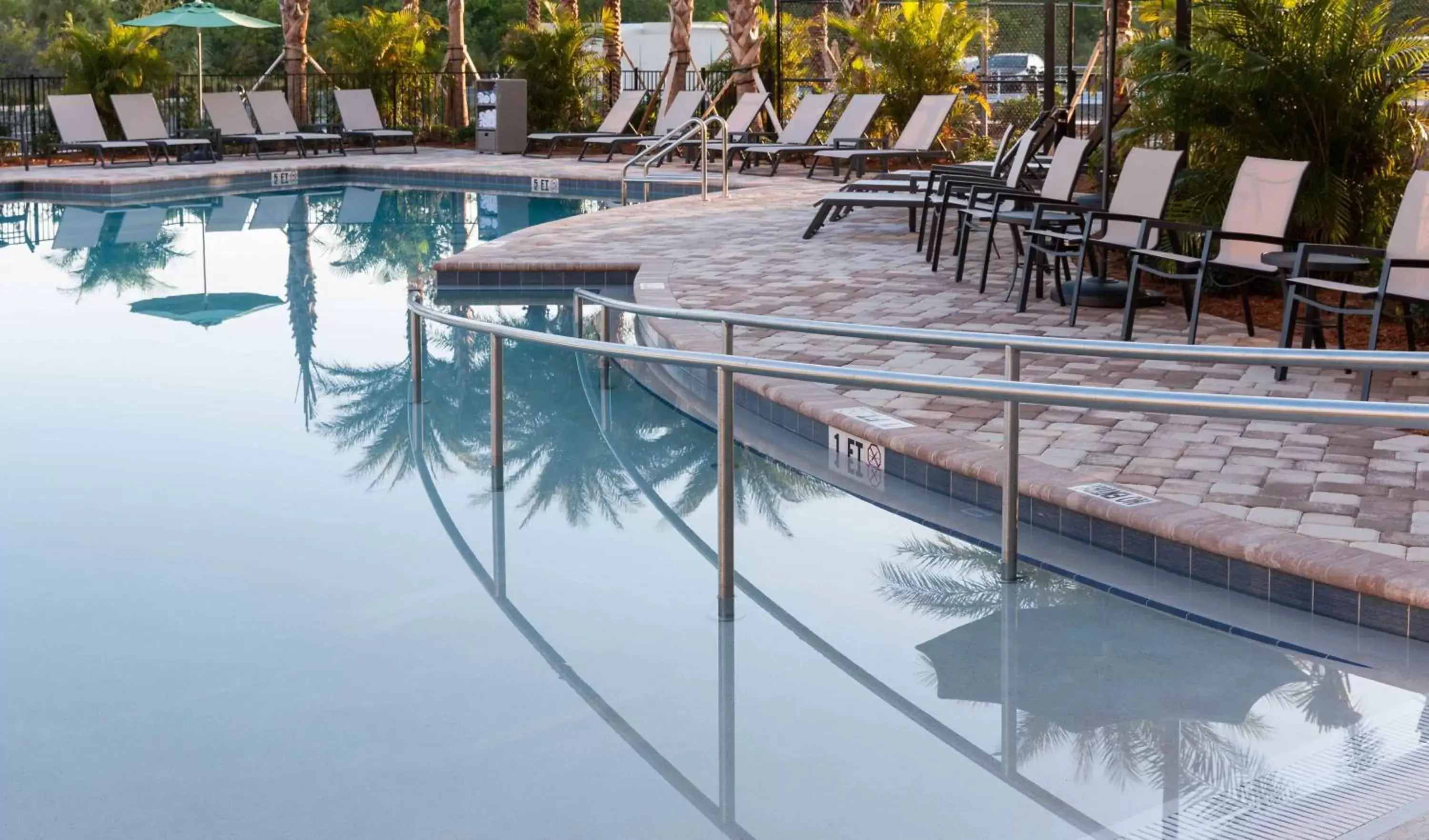 Pool view, Swimming Pool in Homewood Suites by Hilton Cape Canaveral-Cocoa Beach