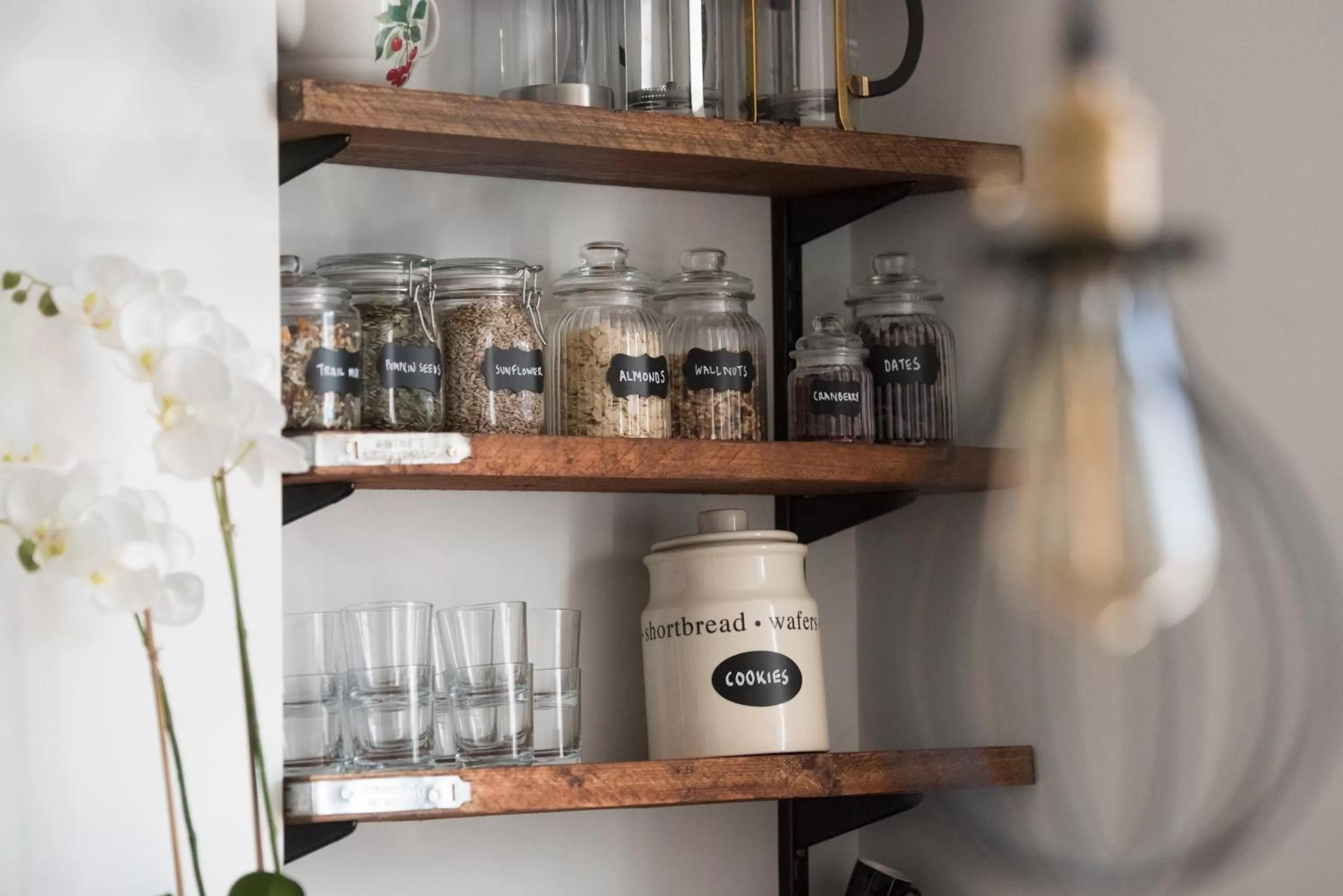 Continental breakfast in Holbein House