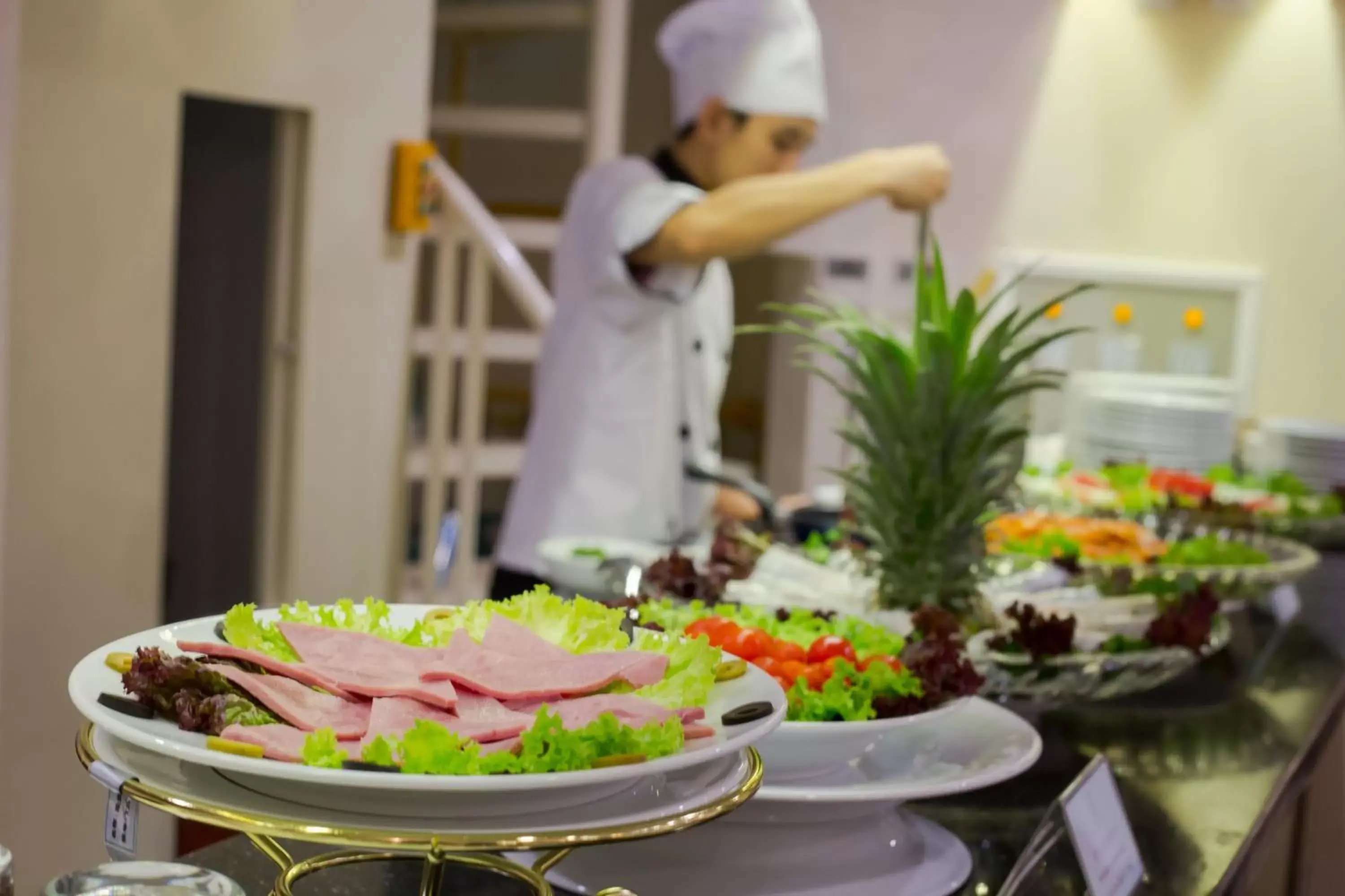 Continental breakfast in Sunline Hotel