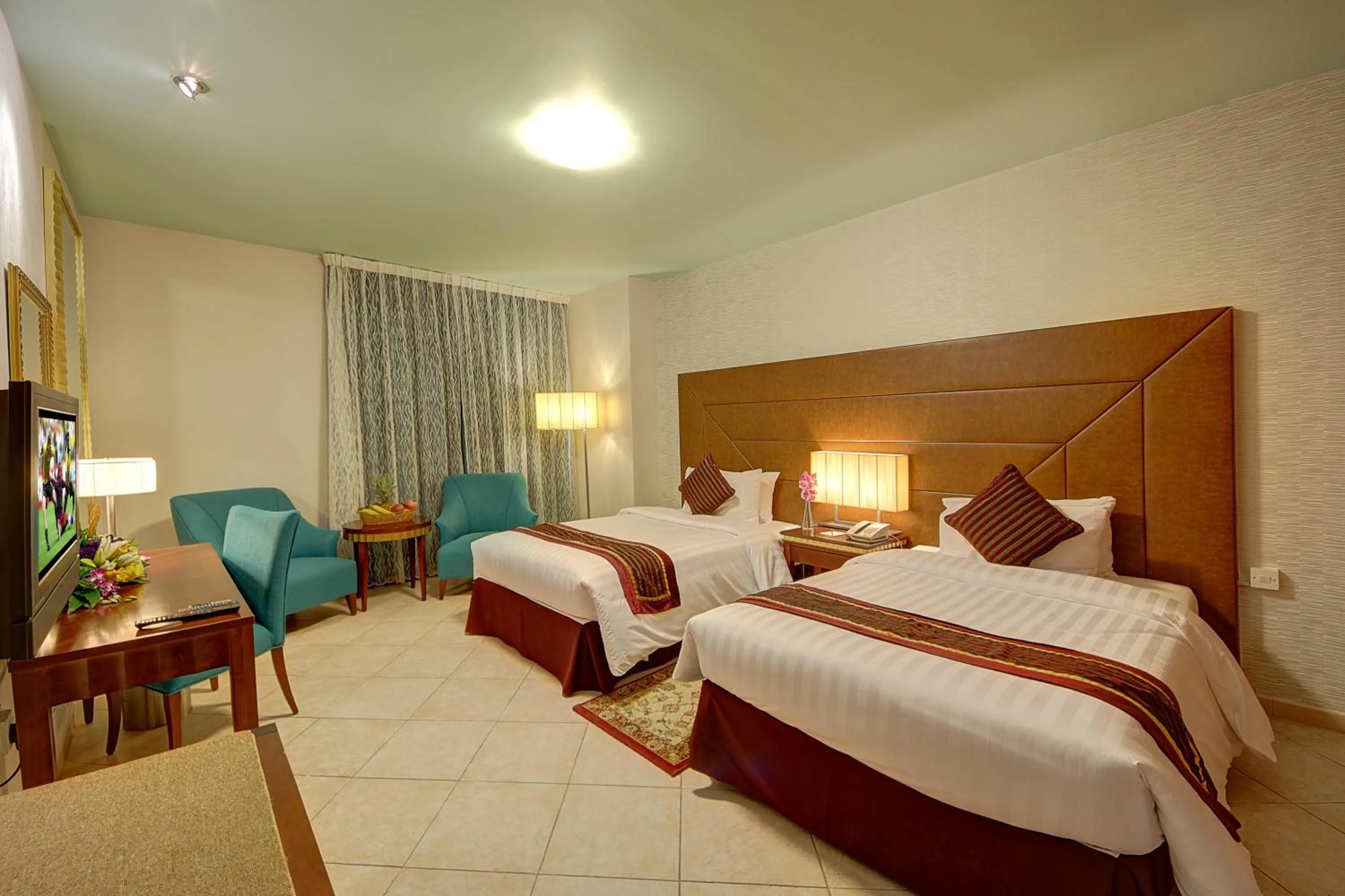 Bedroom, Bed in Al Manar Grand Hotel Apartment