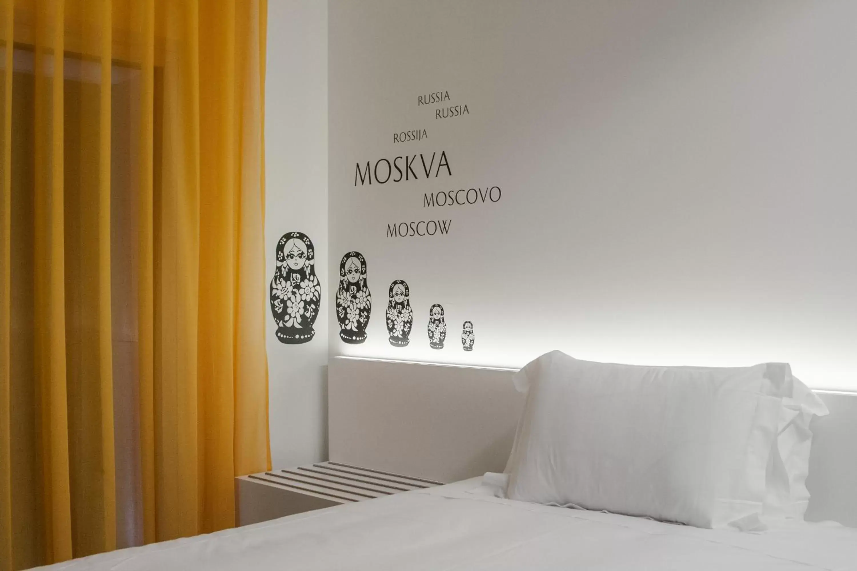 Bed in Hotel 3K Europa