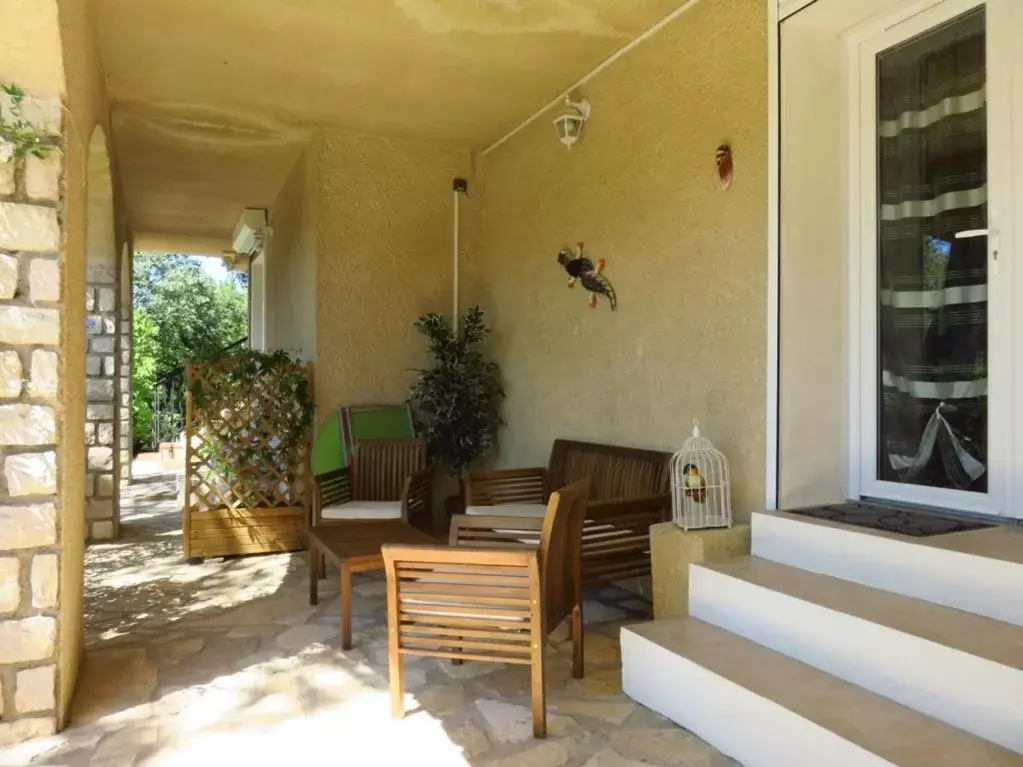 Balcony/Terrace in Le Mas Des Cigales