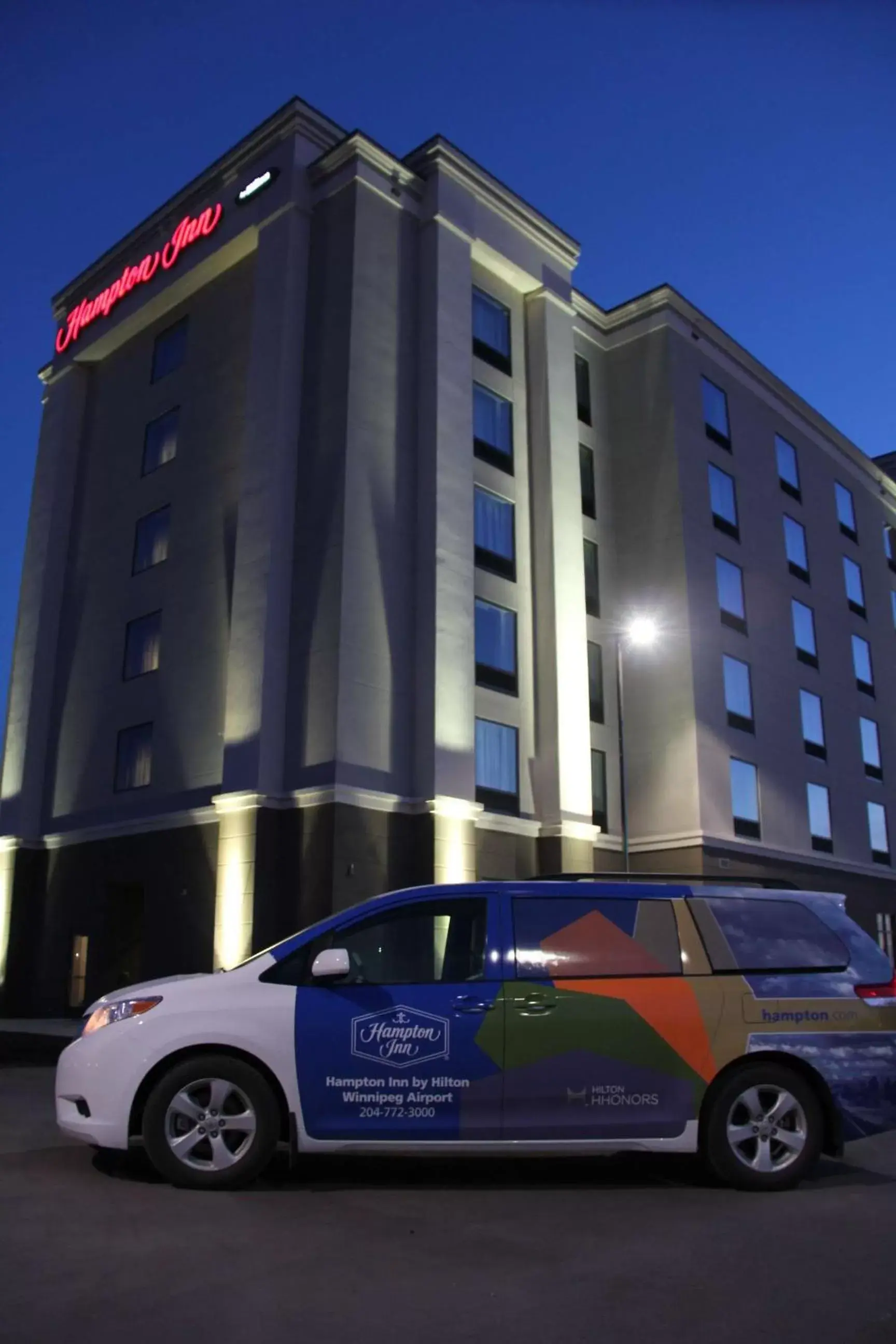 Property Building in Hampton Inn by Hilton Winnipeg