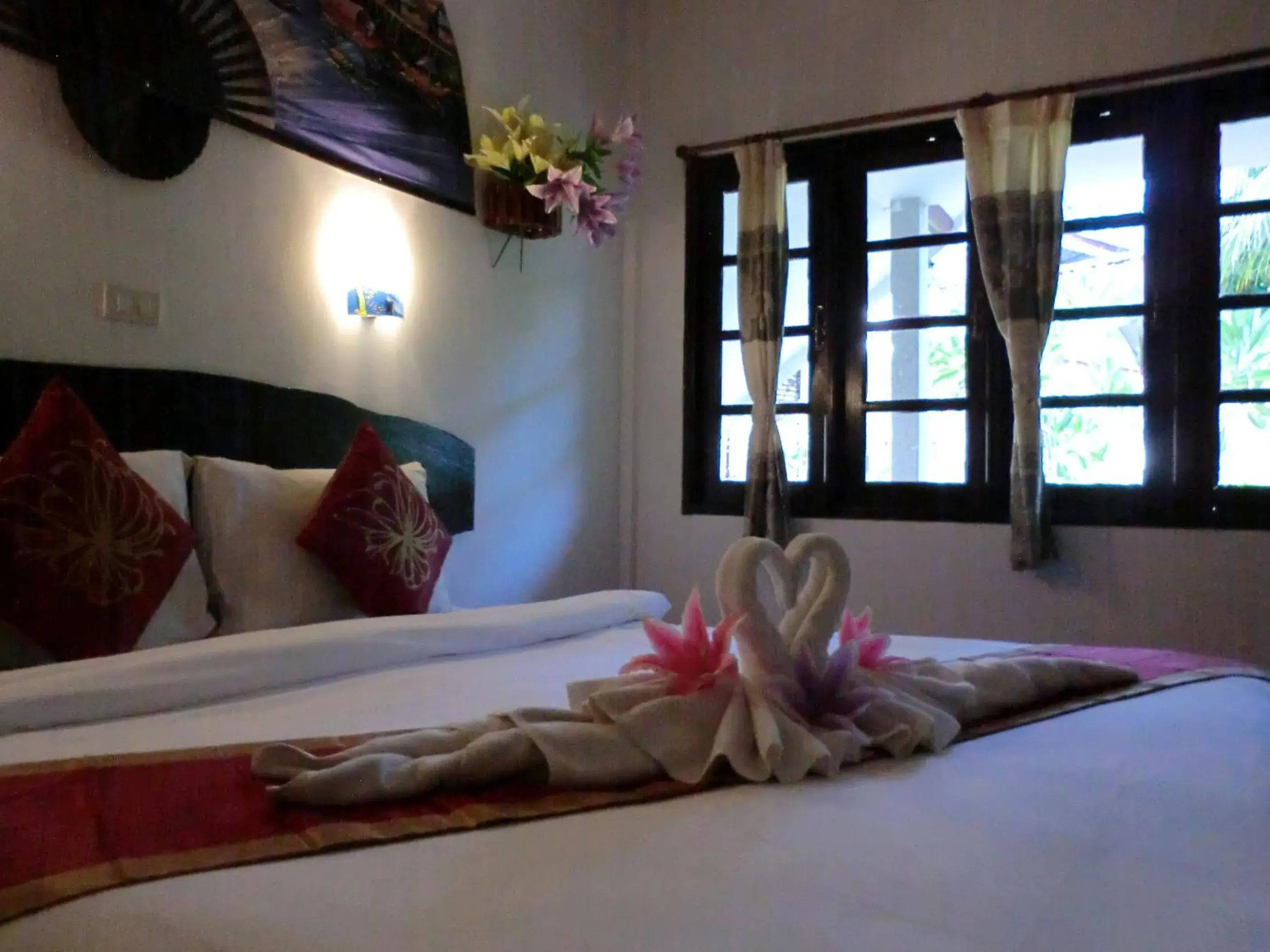 Bed in The Krabi Forest Homestay