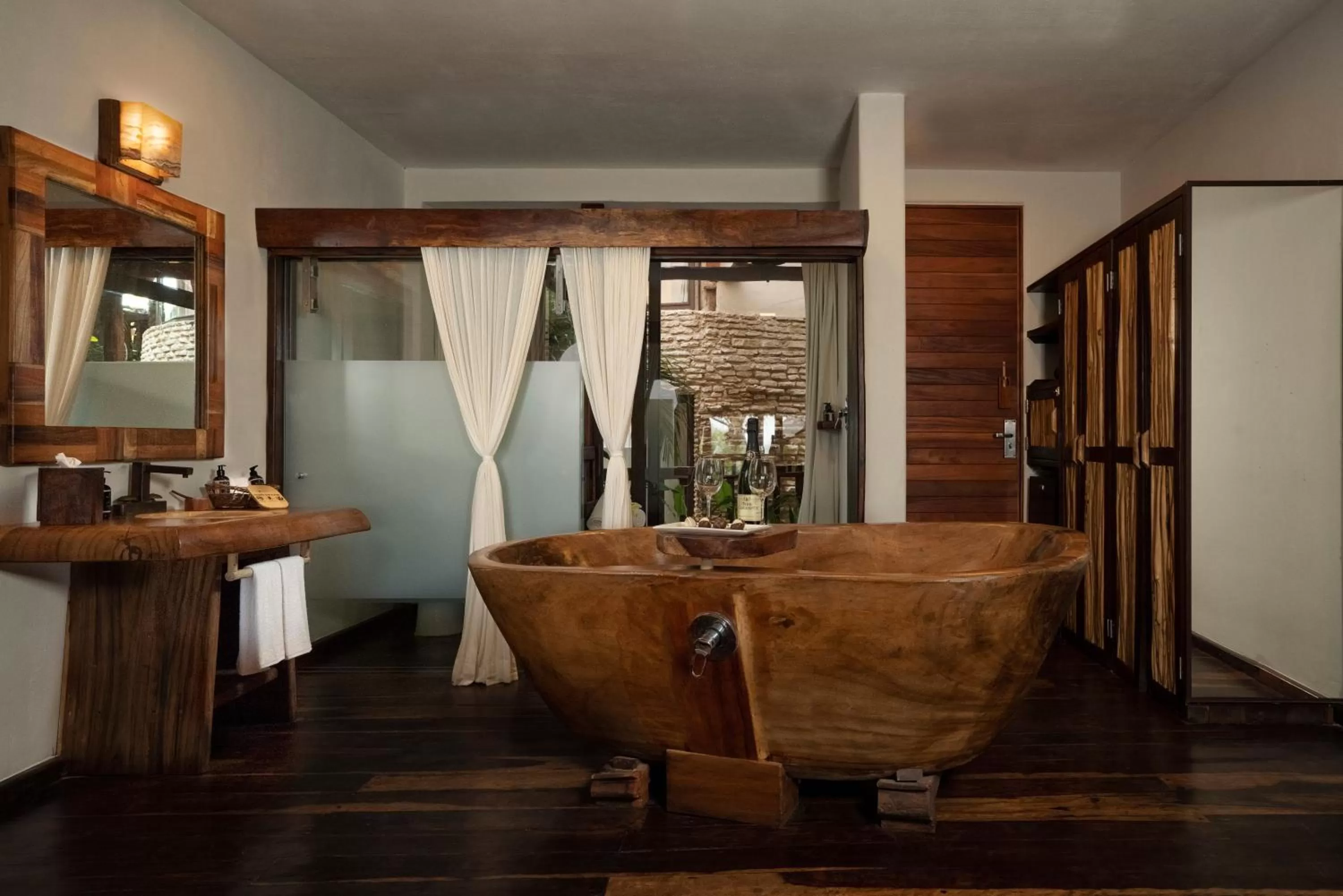 Bathroom in Kanan Tulum Hotel & Spa Adults Only Playground