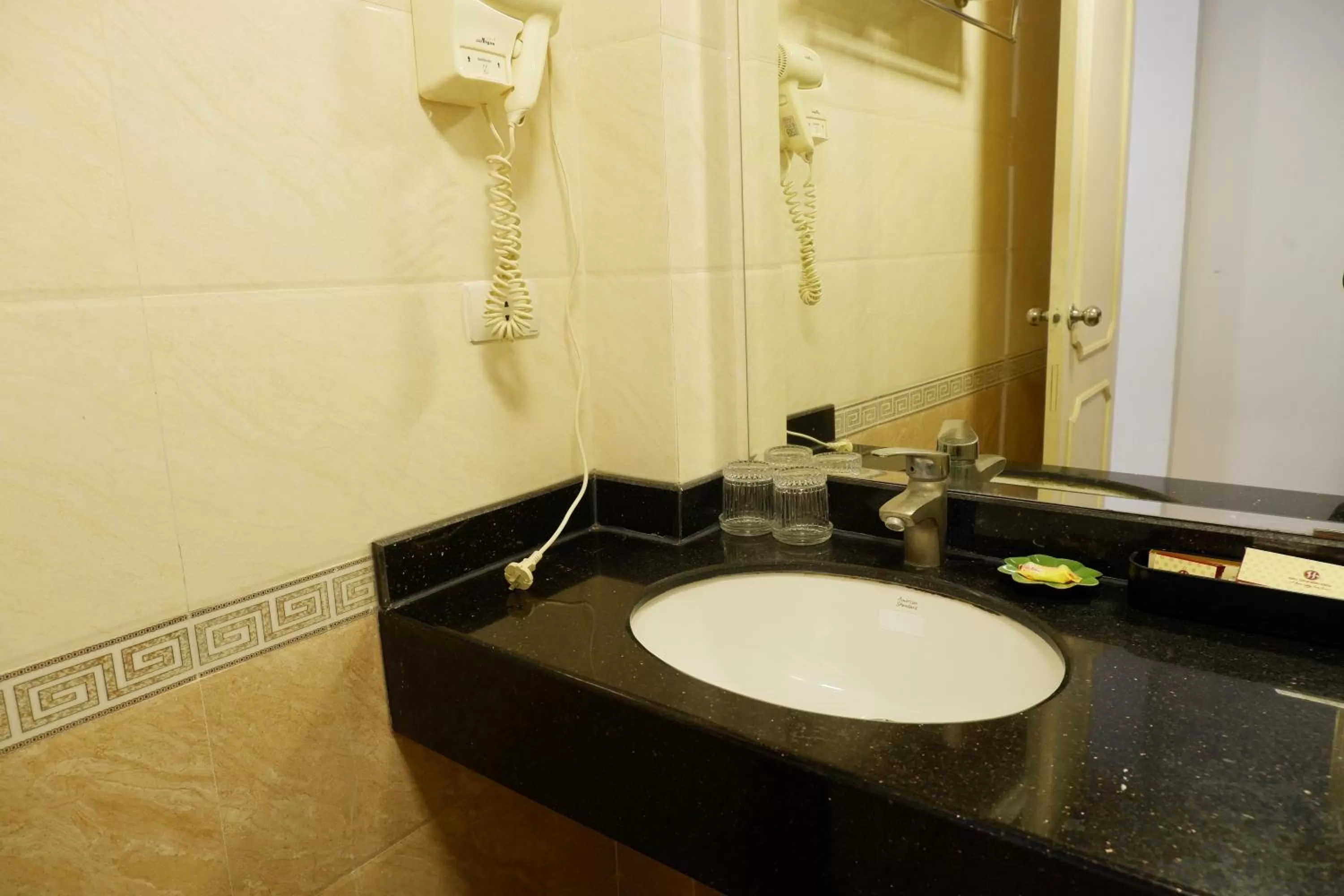 Bathroom in Hanoi Old Quarter Hotel