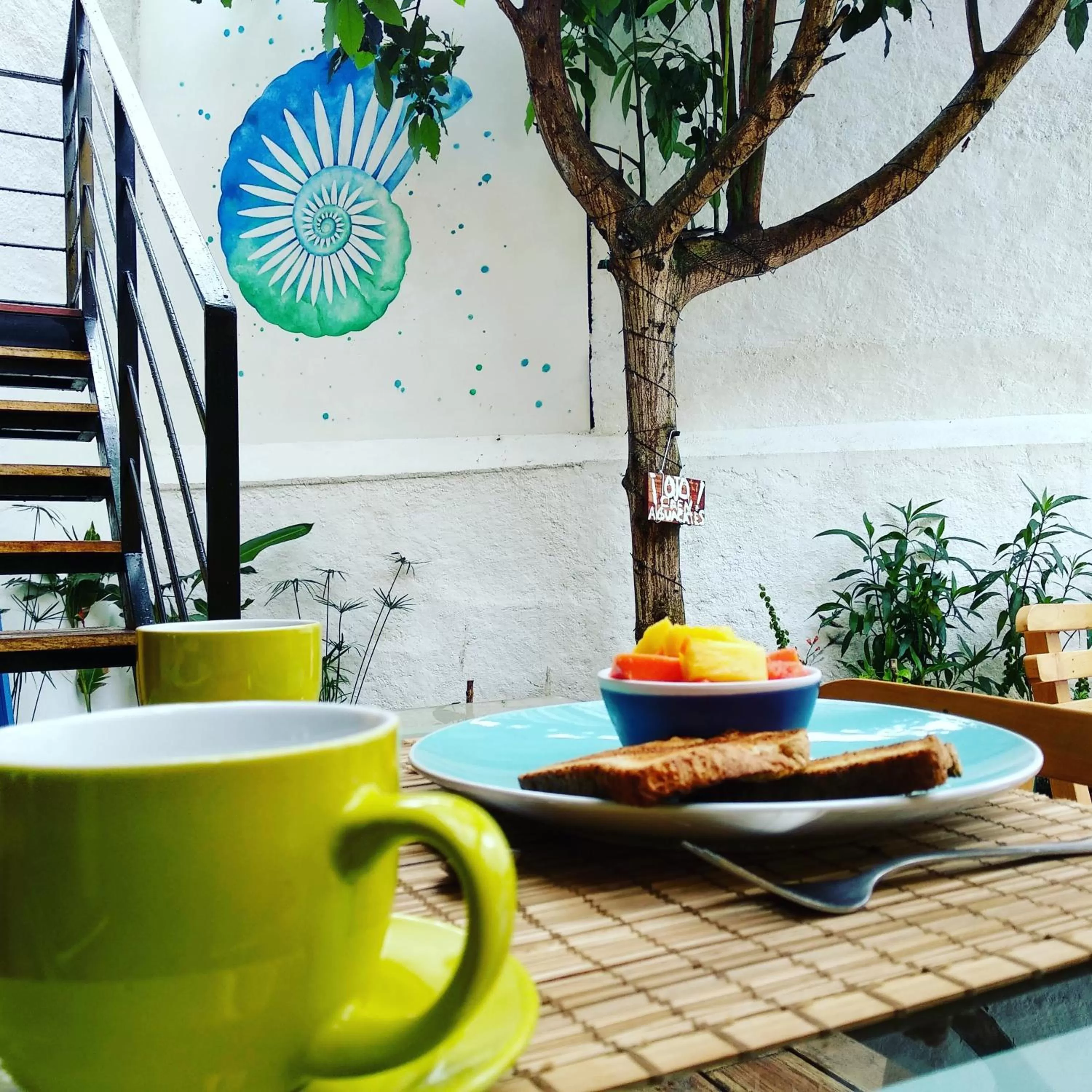 Breakfast in Hotel La Caracola