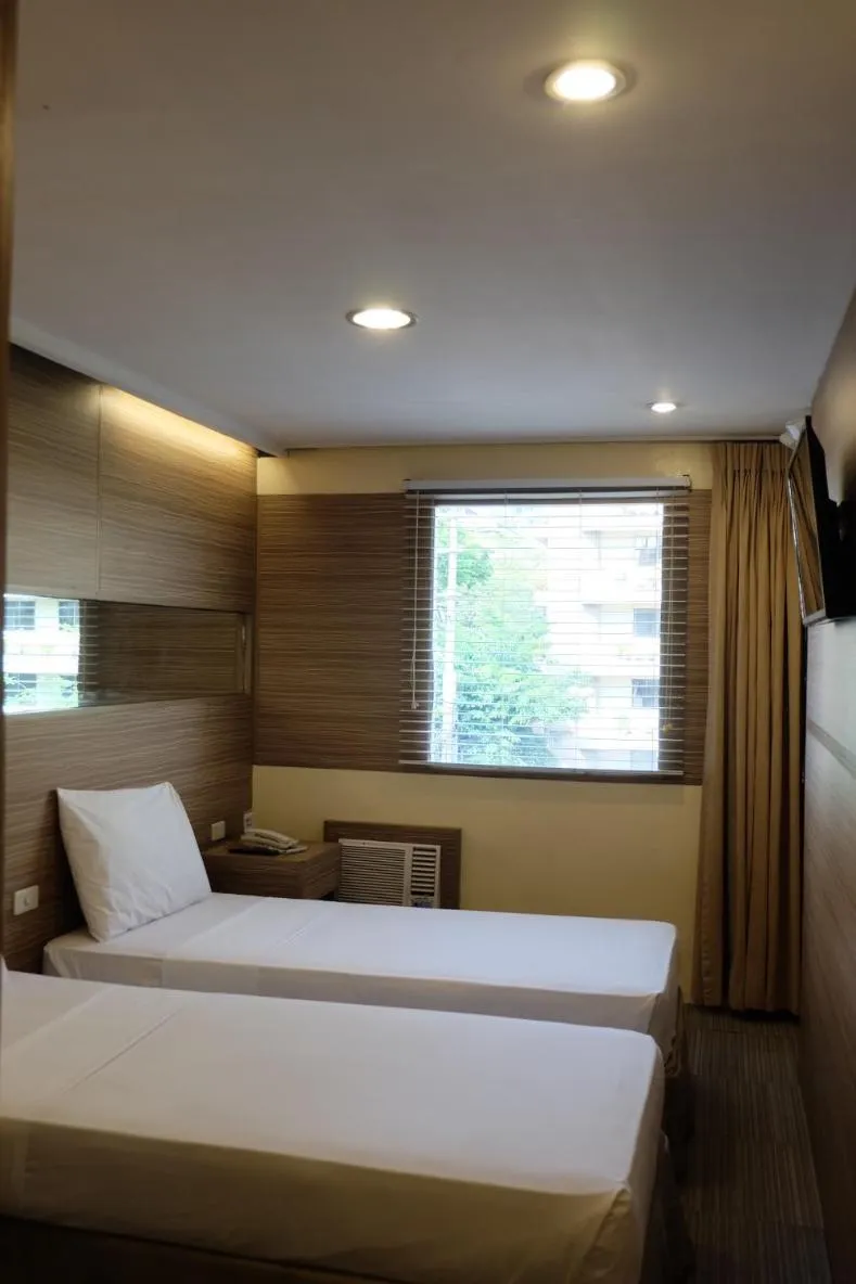 Bedroom, Bed in Spaces Hotel Makati