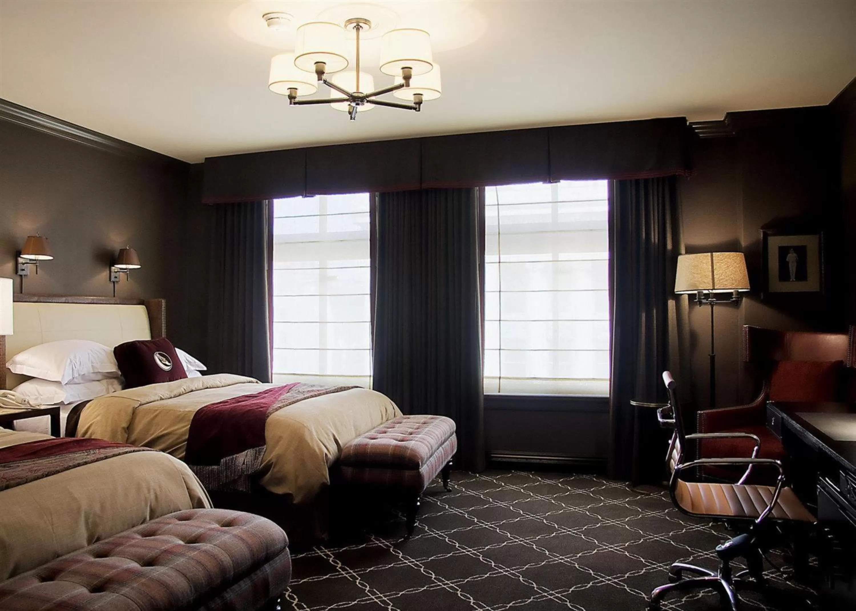 Bed in Los Angeles Athletic Club