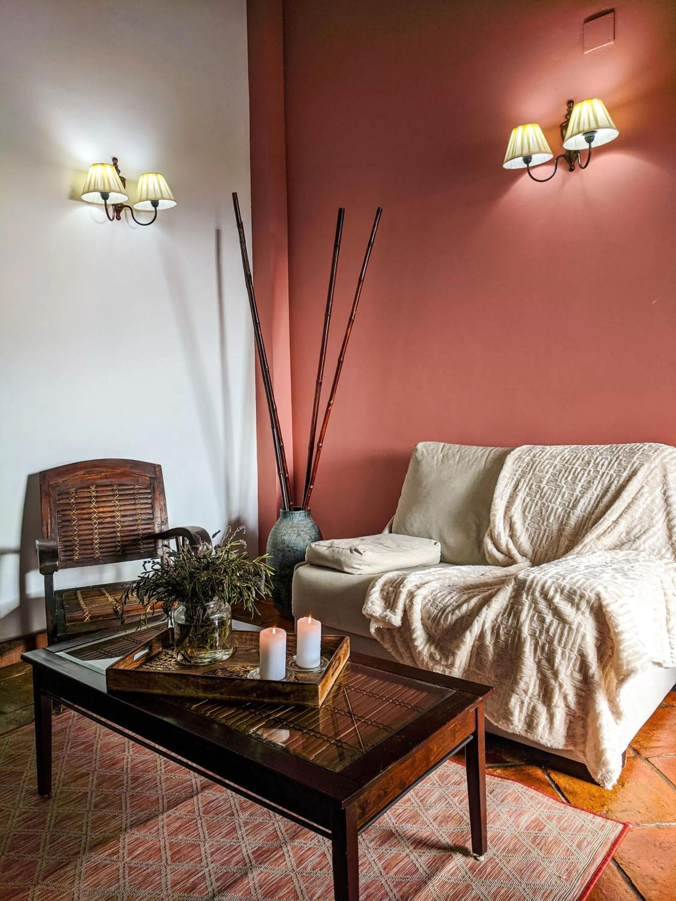 Living room in Hotel Fuente del Sol