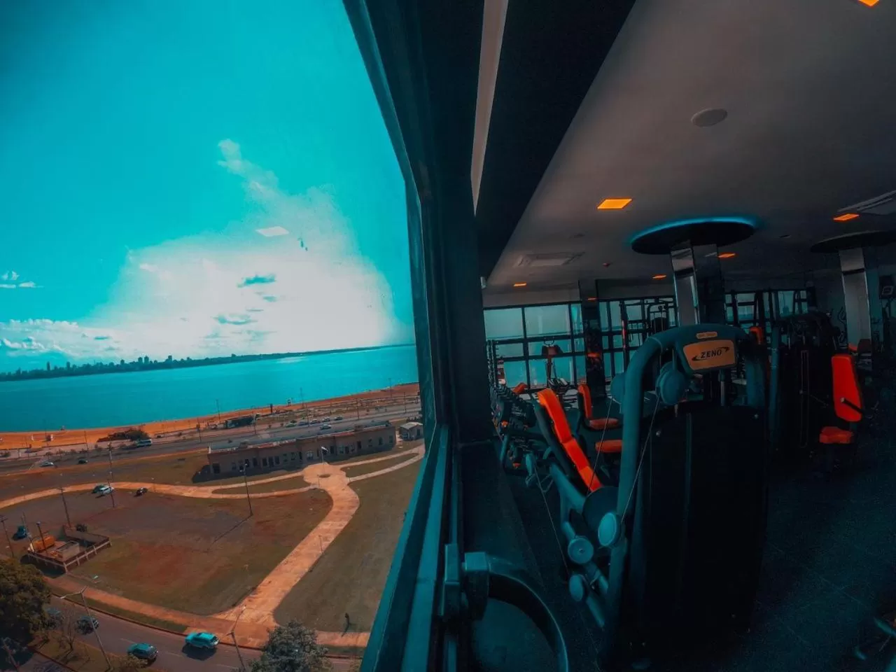 Fitness centre/facilities in Hotel Sun