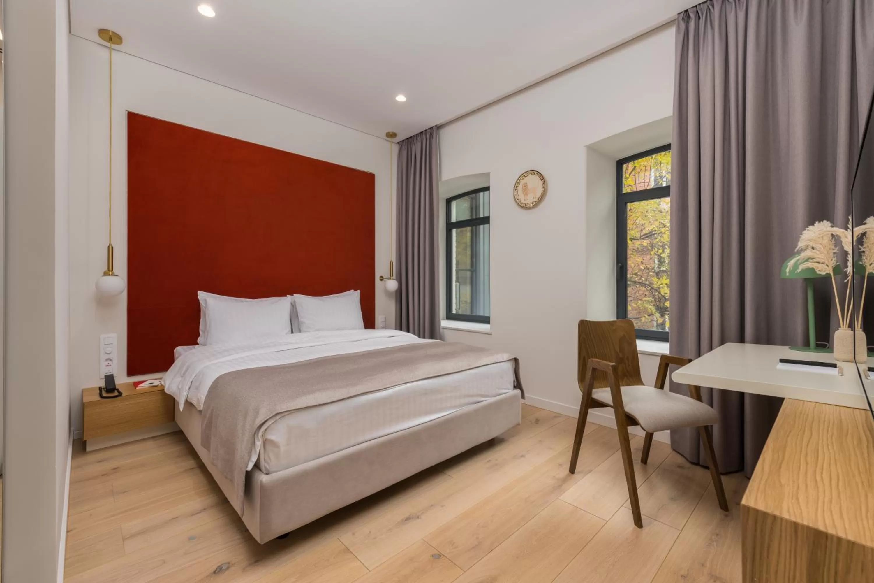 Bed in Sophia Hotel Kyiv