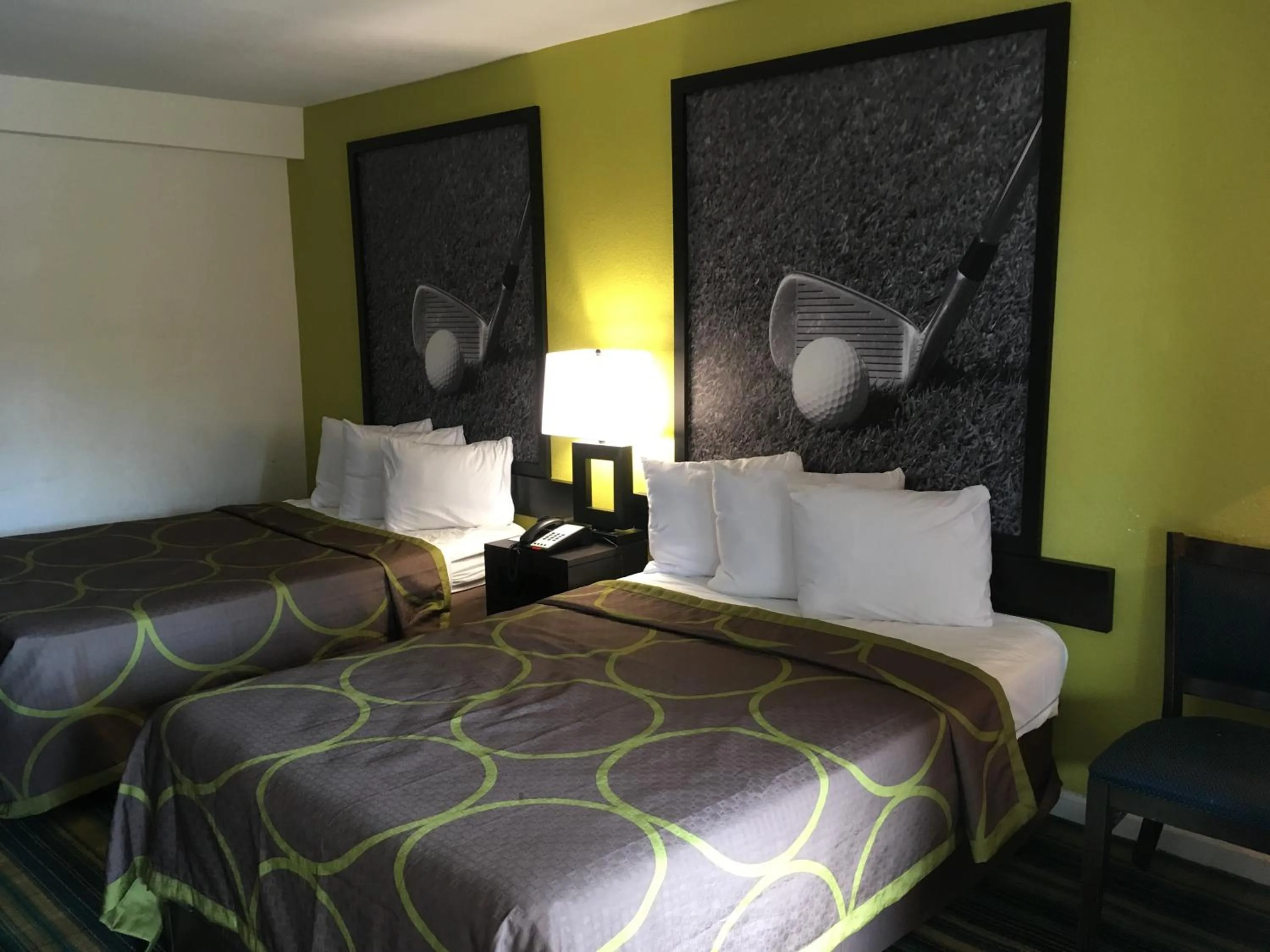 Bed in Super 8 by Wyndham Augusta