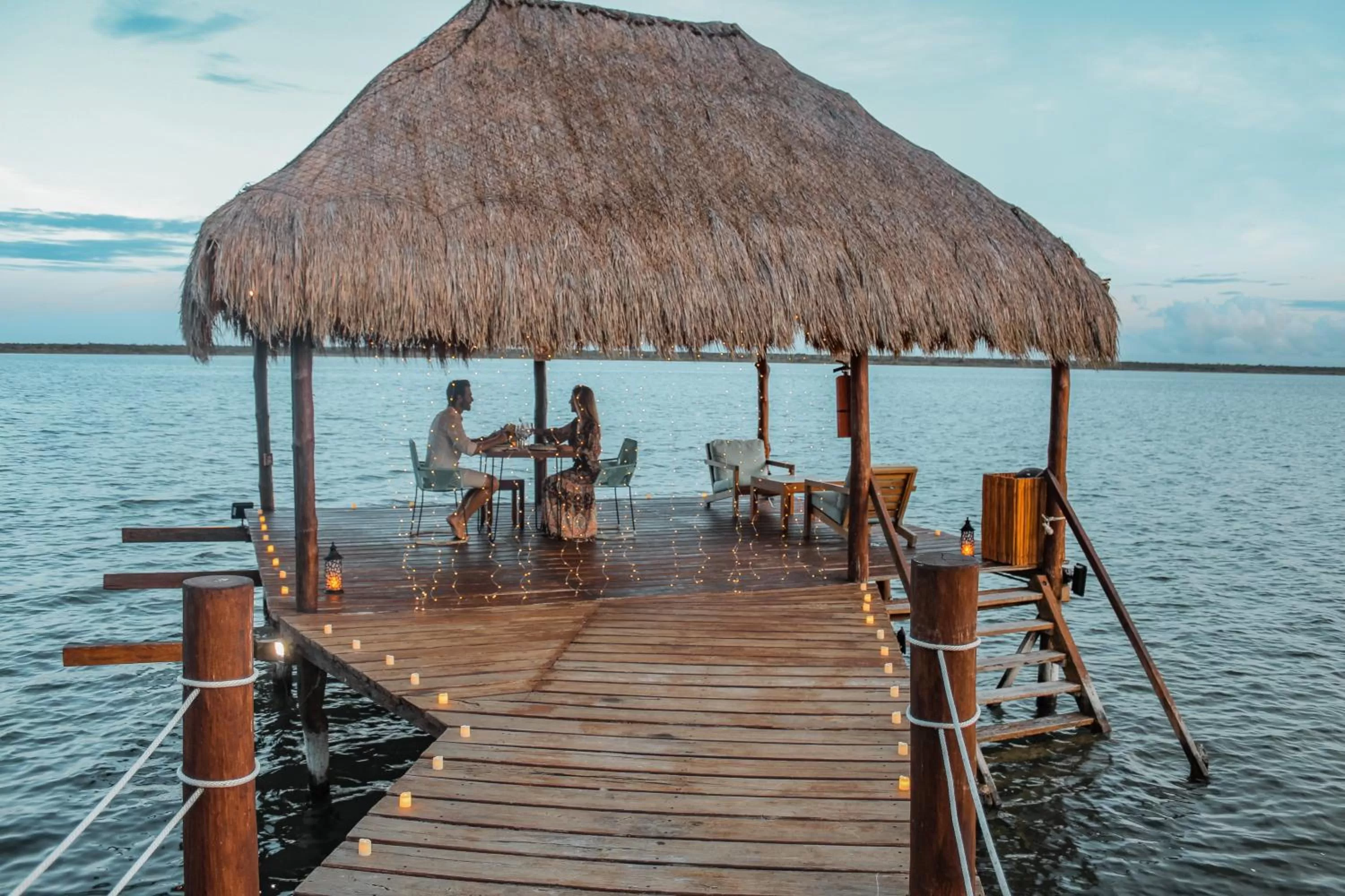 Lake view in Khaban Bacalar Hotel Boutique