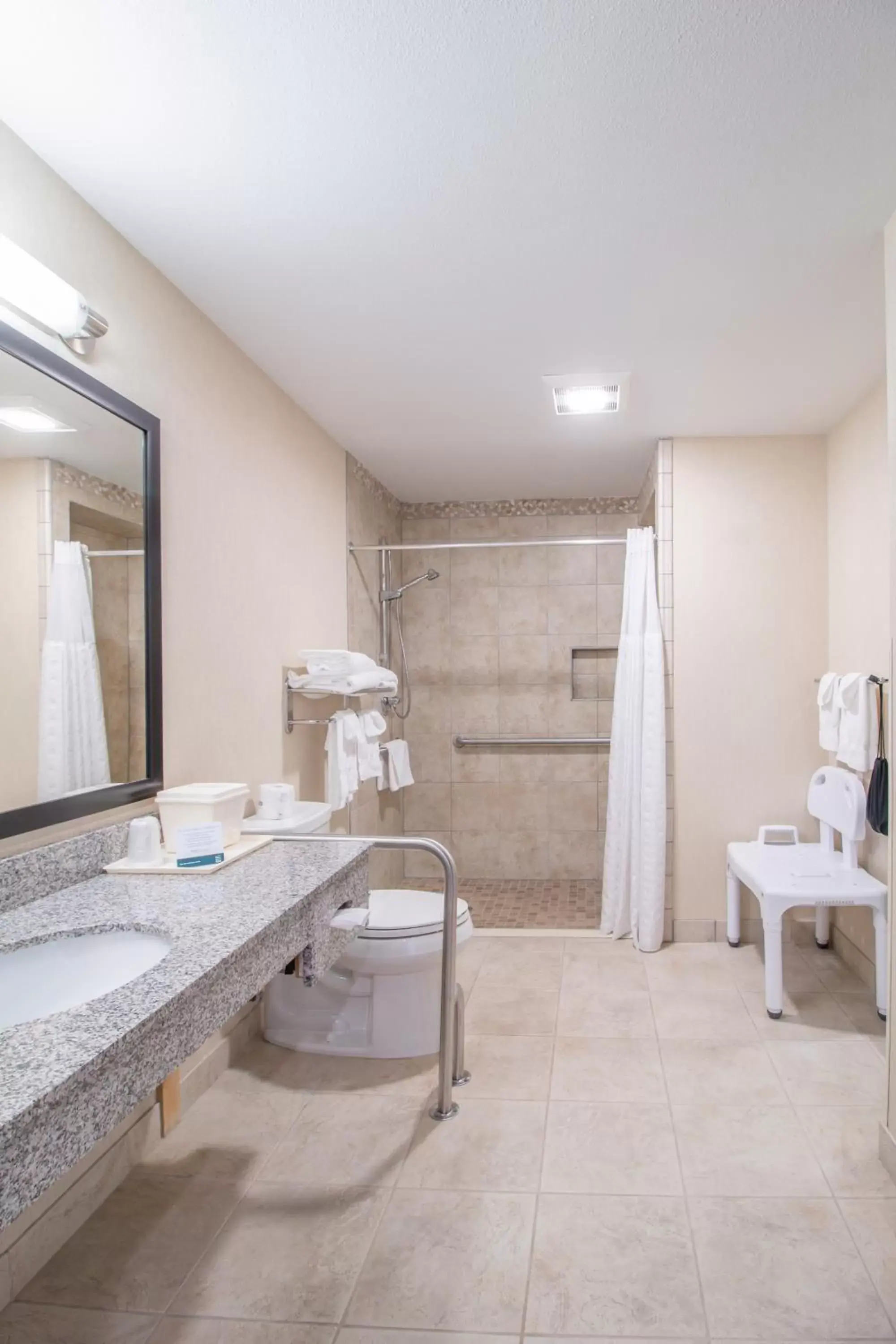 Bathroom in Quality Inn near Rocky Mountain National Park