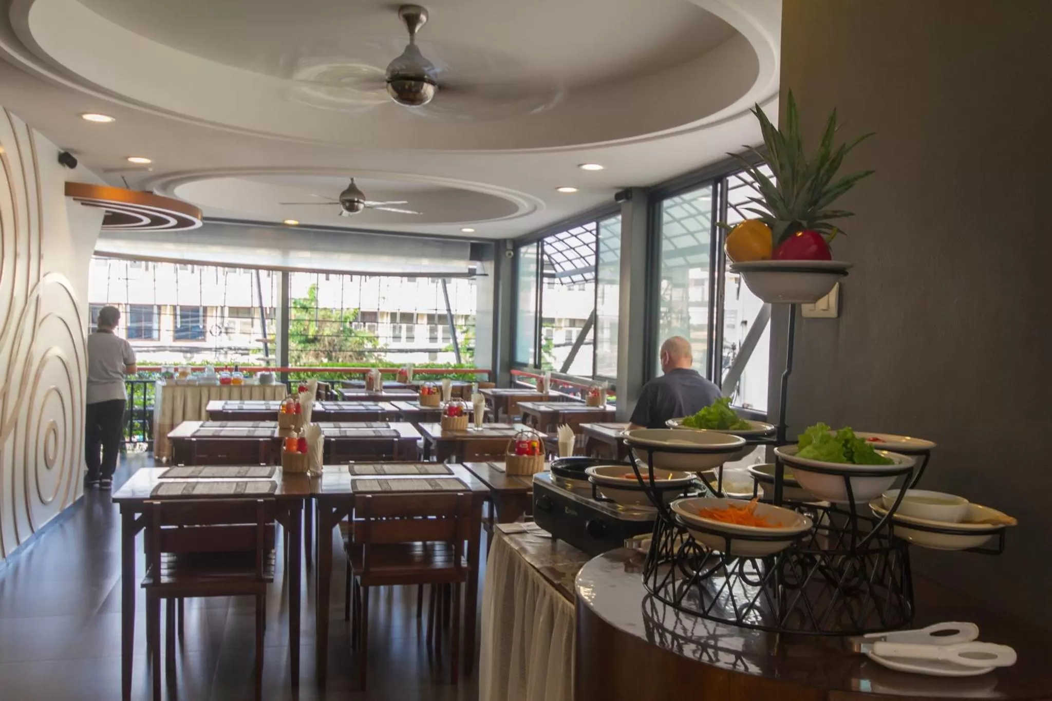 Dining area in Baan Nilrath Hotel - SHA Extra Plus