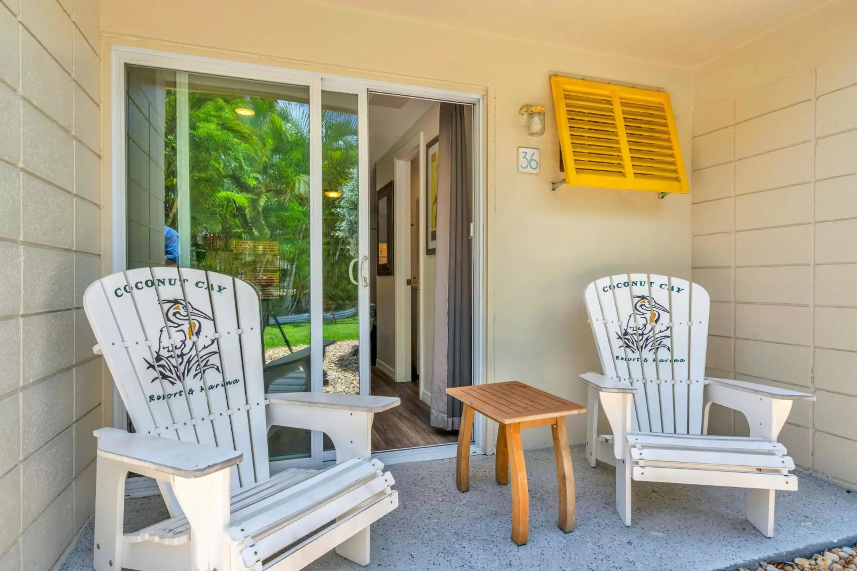 Patio, Seating Area in Coconut Cay Resort