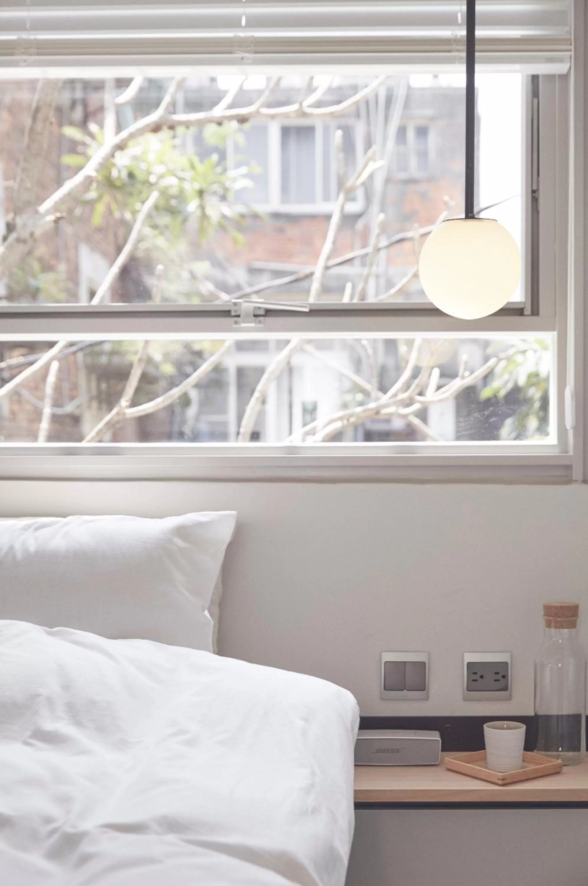 Decorative detail, Bed in The Door Inn