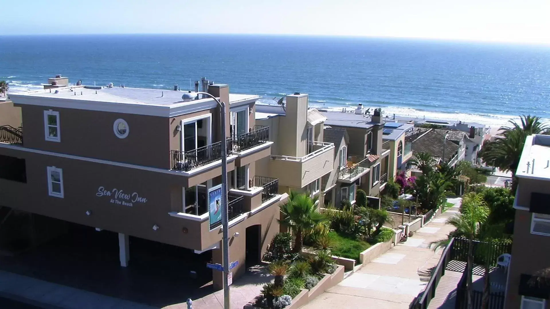 Property building, Bird's-eye View in The Sea View Inn At The Beach