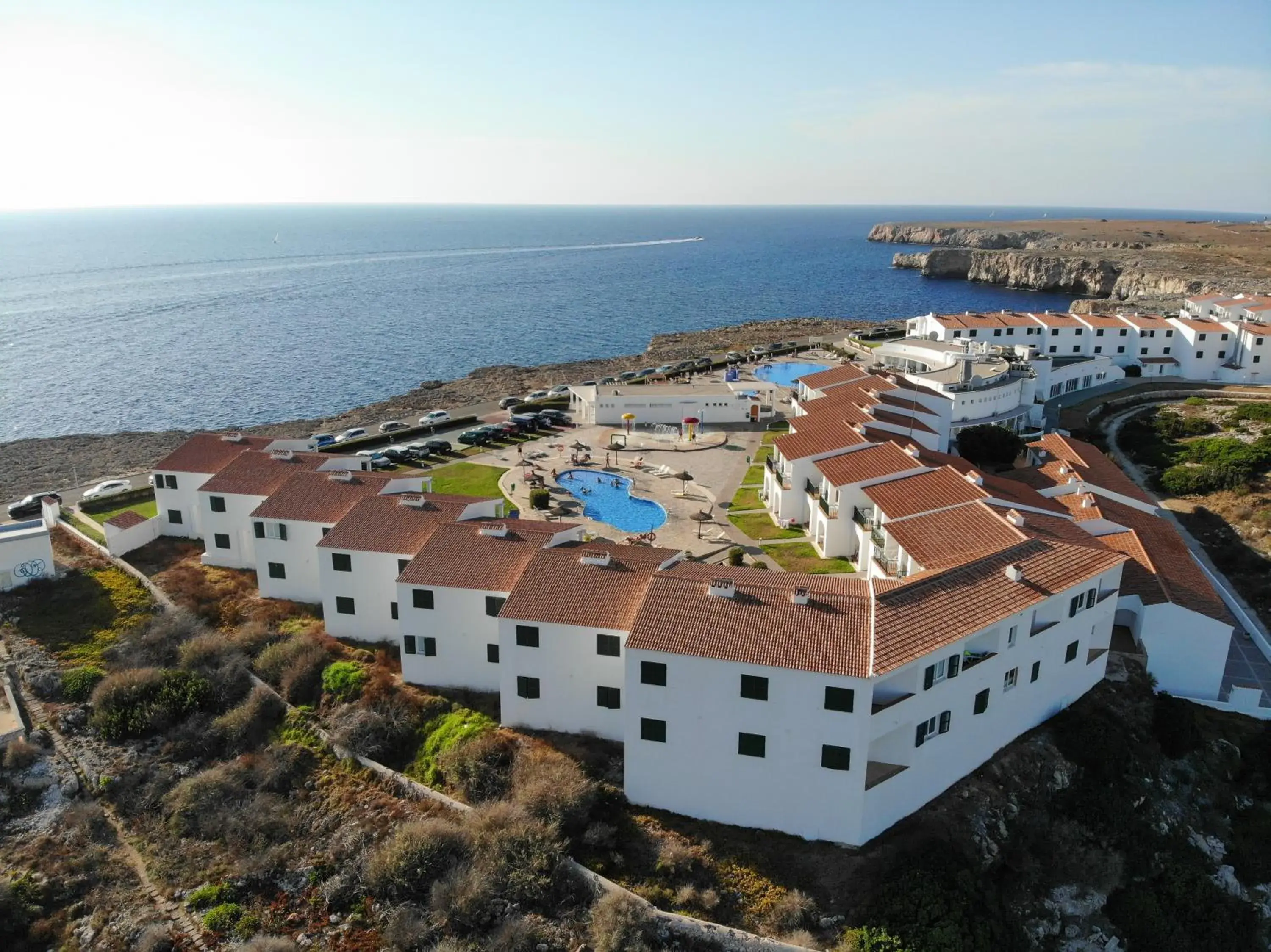 Facade/entrance, Bird's-eye View in RV Hotel Sea Club Menorca