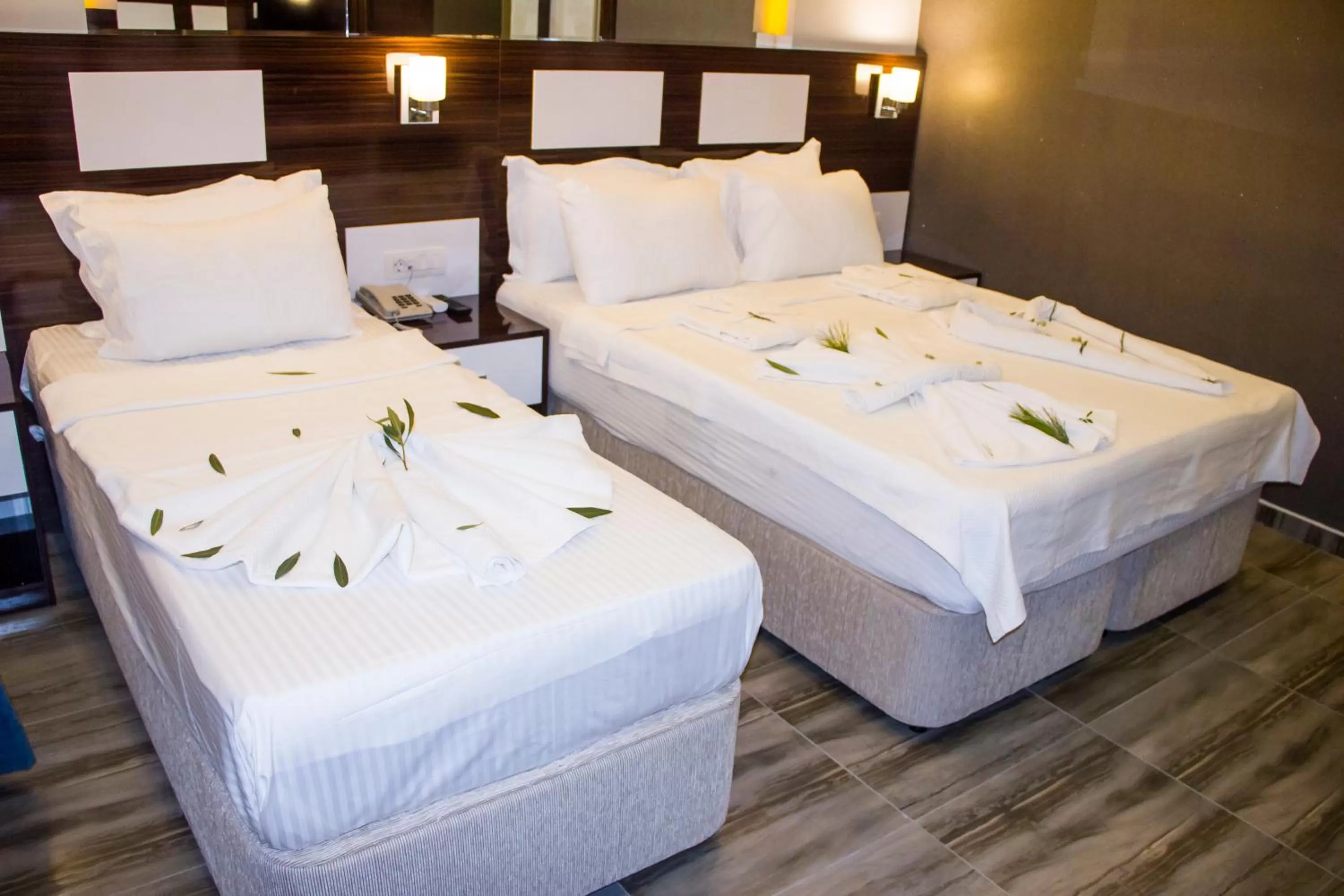 Bed in Pamukkale Termal Ece Otel