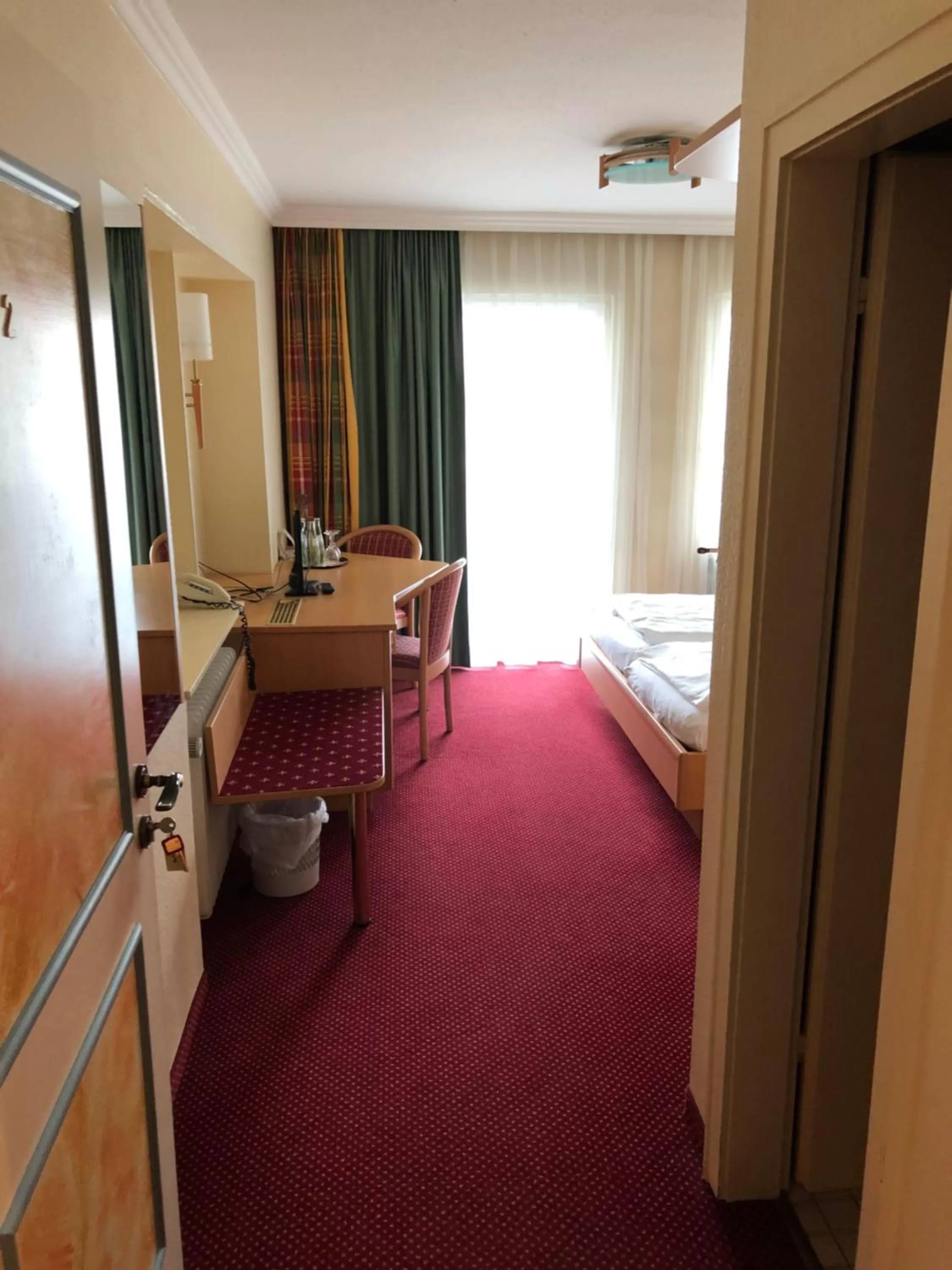 Bed in Hotel Pflieger