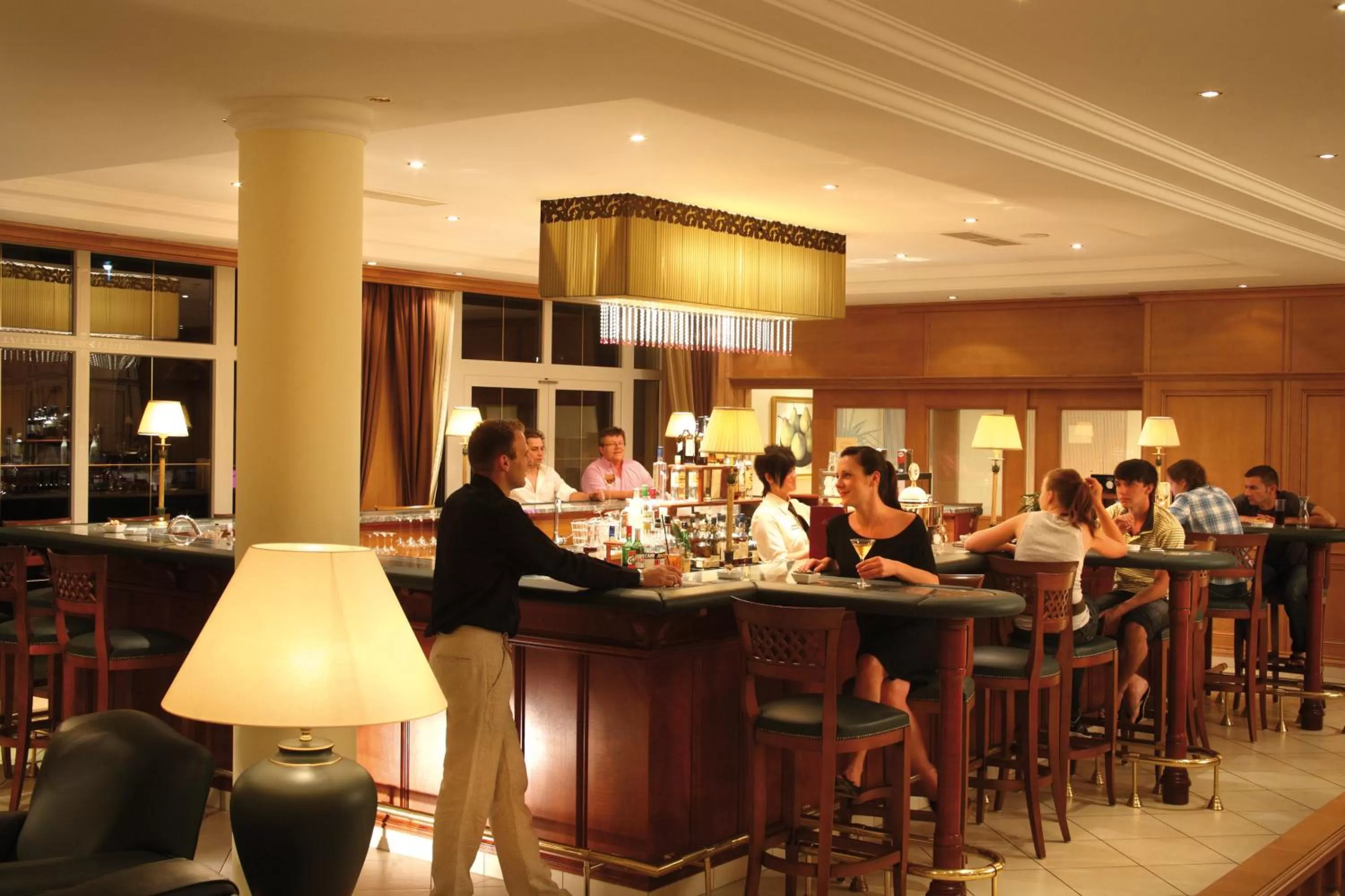 Lounge or bar in Parkhotel