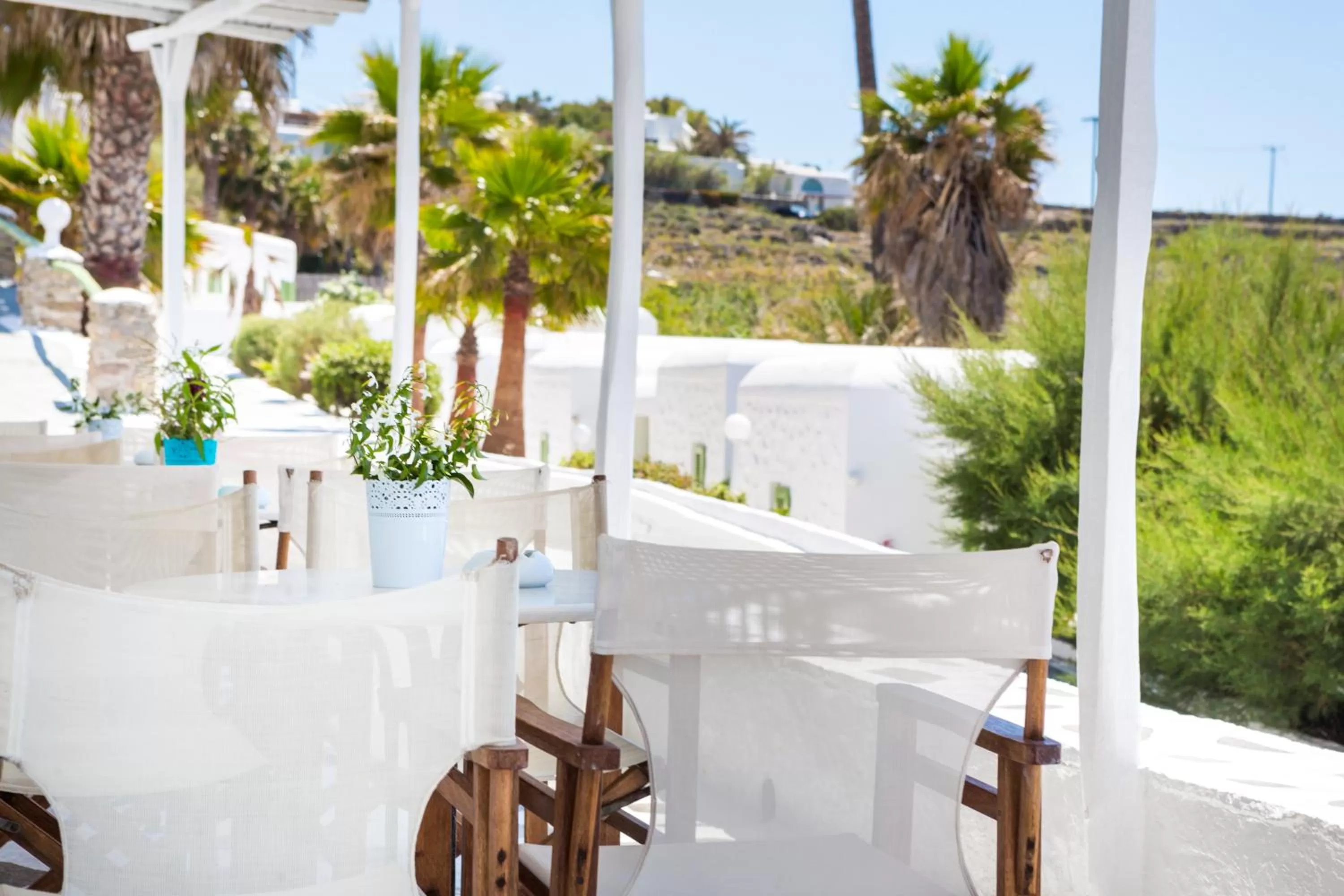 Balcony/Terrace in Mykonos Beach Hotel