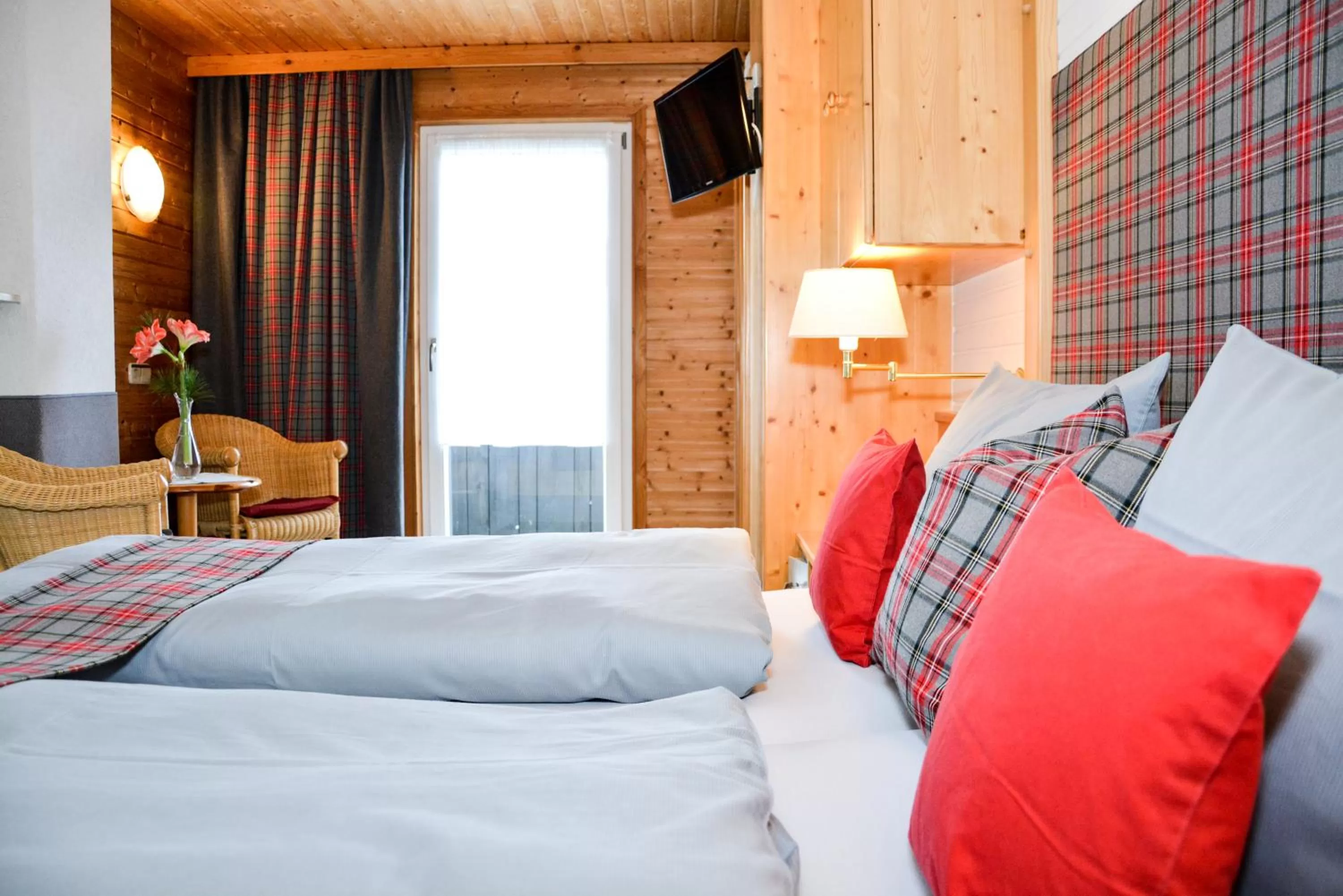 Bedroom, Bed in Hotel Waldblick