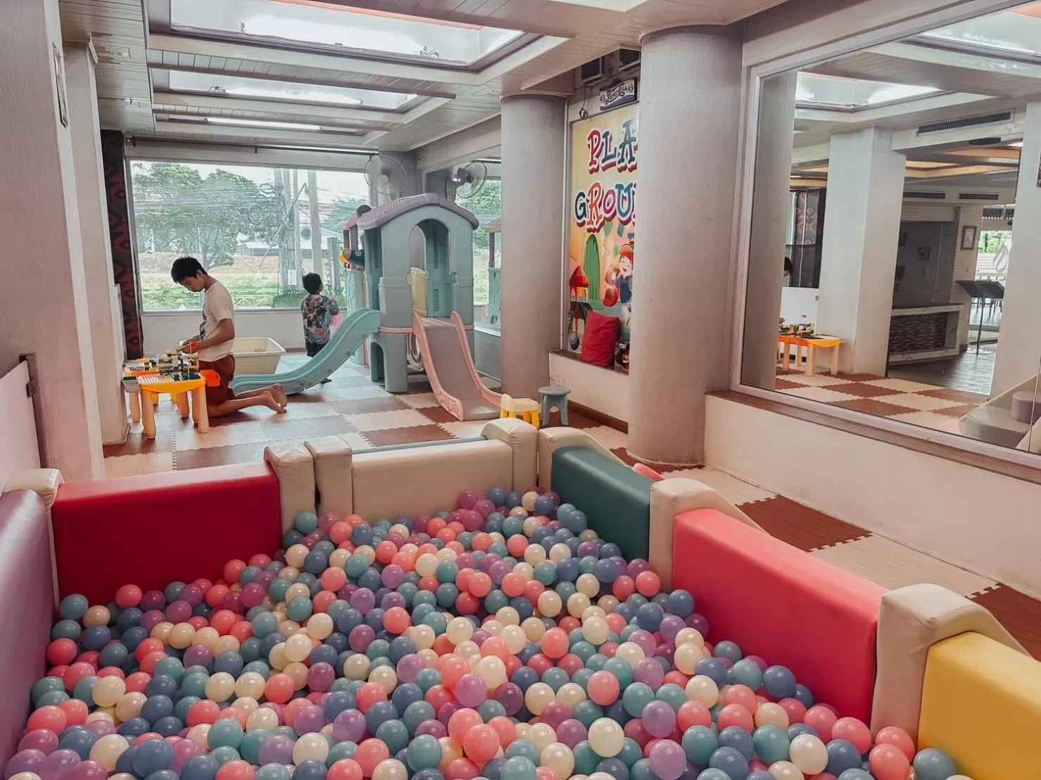 Children play ground in Hotel De Khuvieng