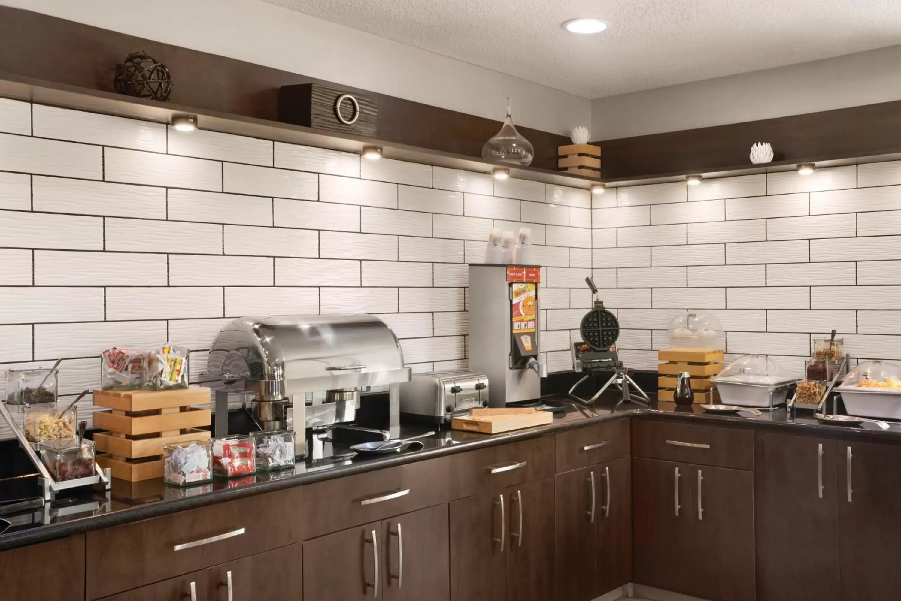 Food, Kitchen/Kitchenette in Country Inn & Suites by Radisson, Indianapolis East, IN