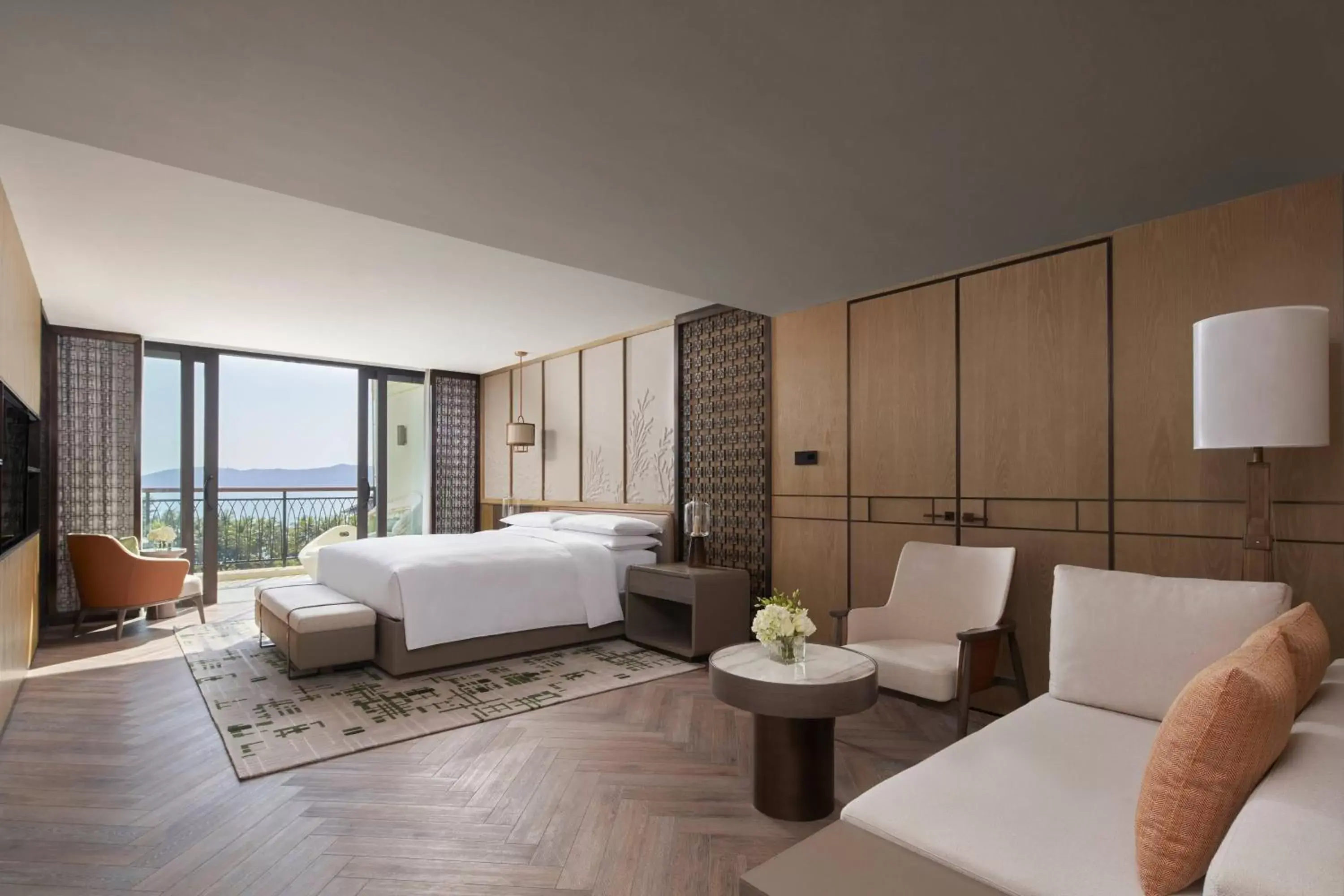 Bedroom in Sanya Marriott Yalong Bay Resort & Spa