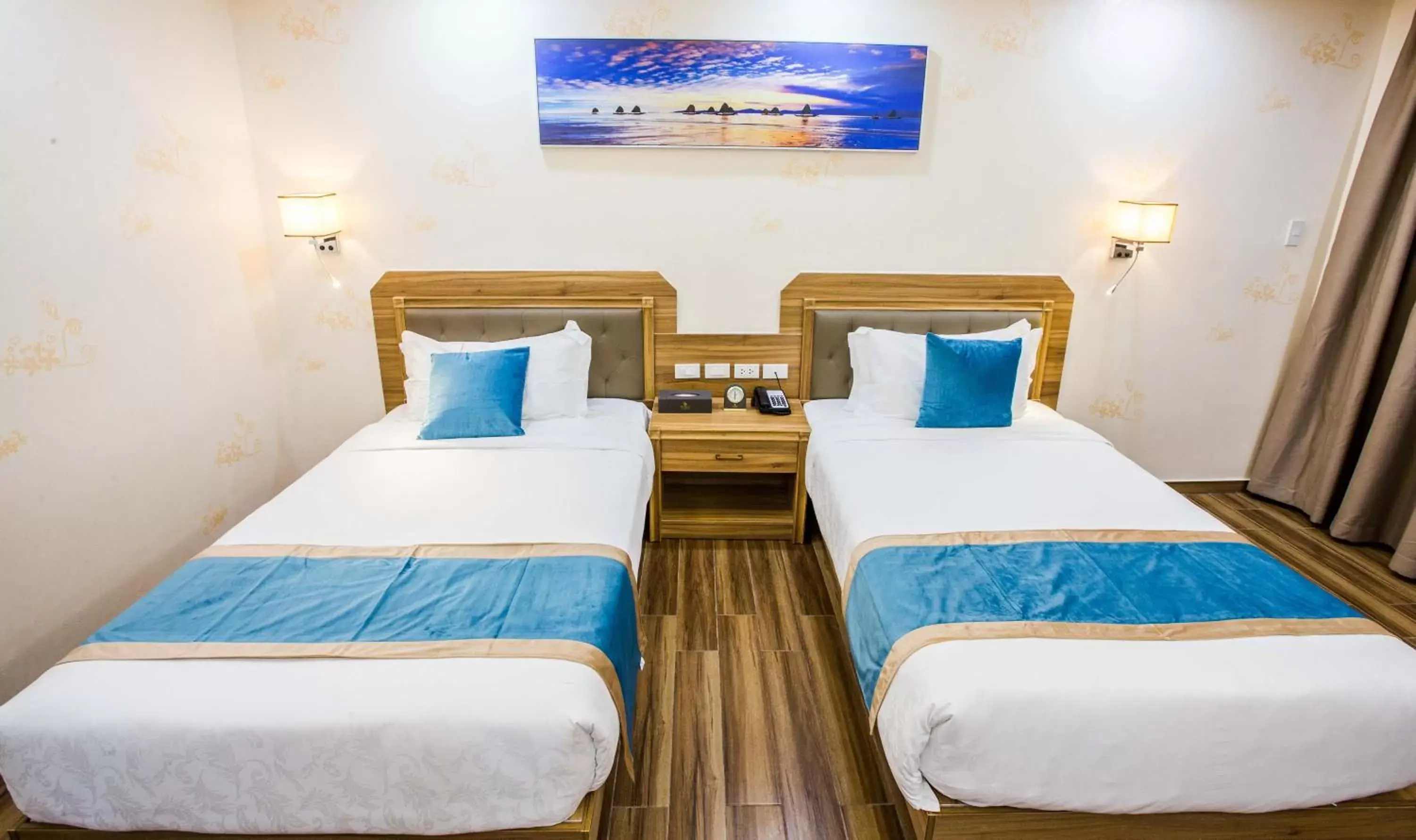 Bed in Costa Palawan Resort Bed in Costa Palawan Resort