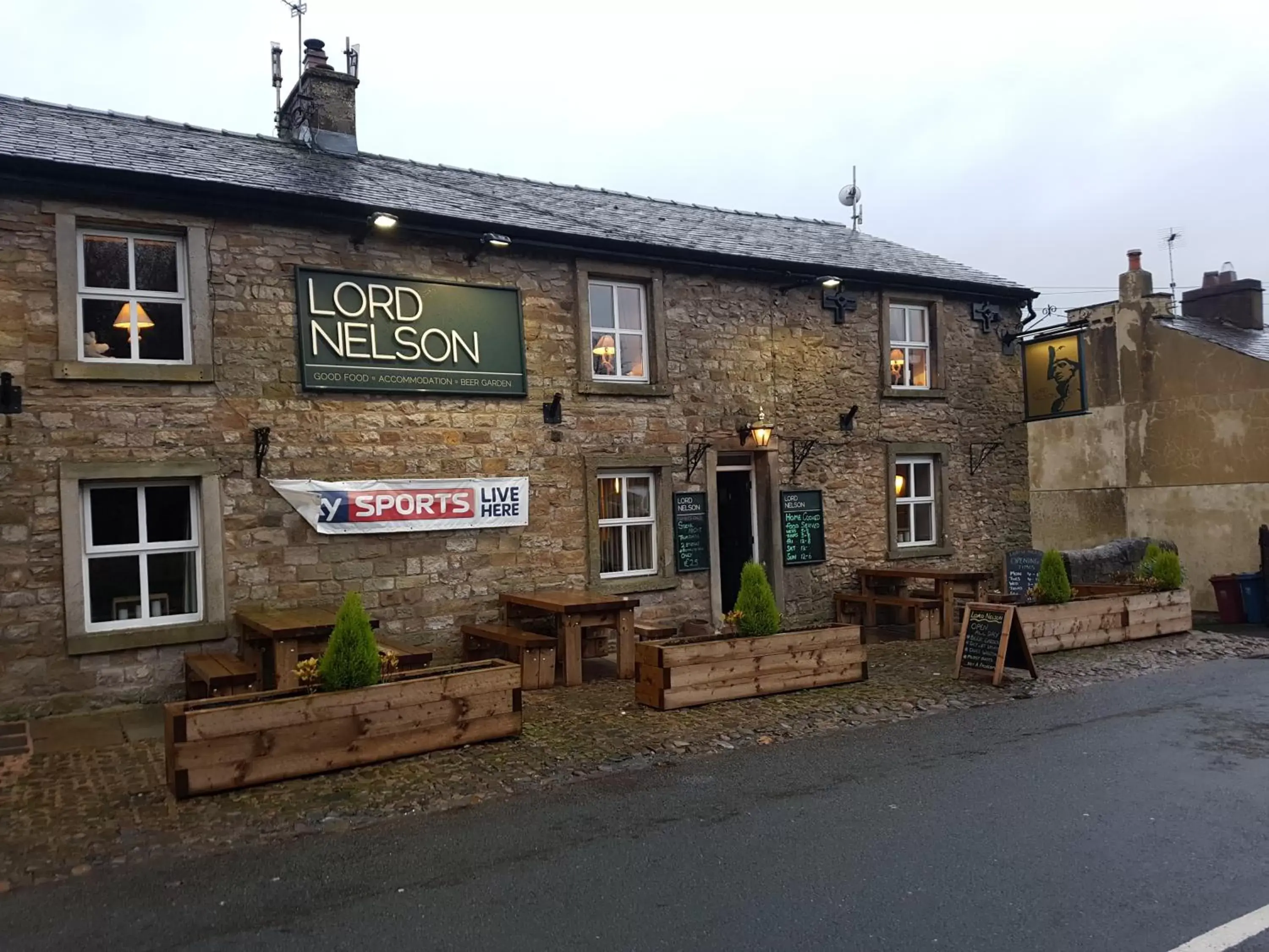 Property Building in The Lord Nelson Inn B&B