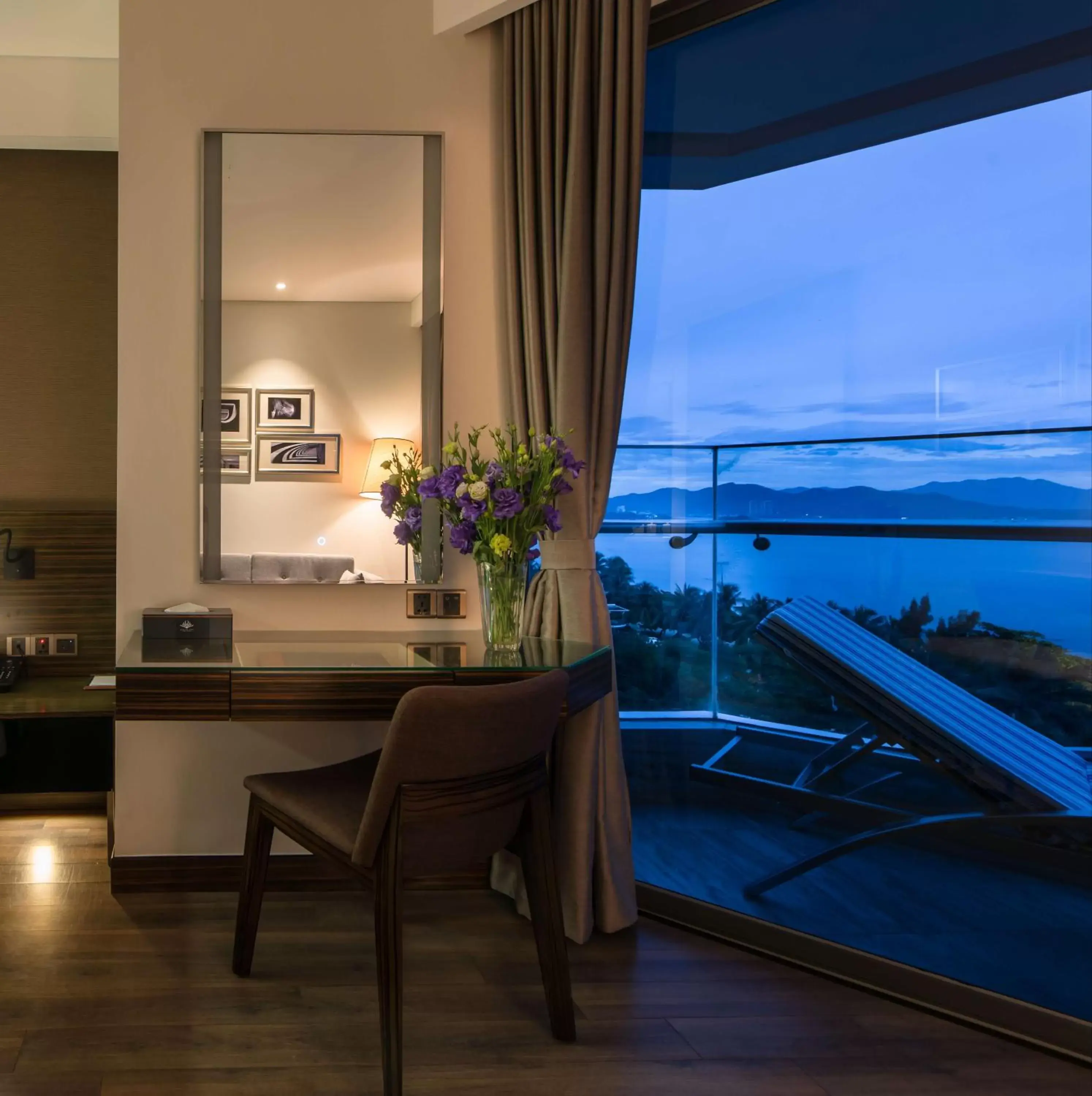 Sea view in Queen Ann Nha Trang Hotel