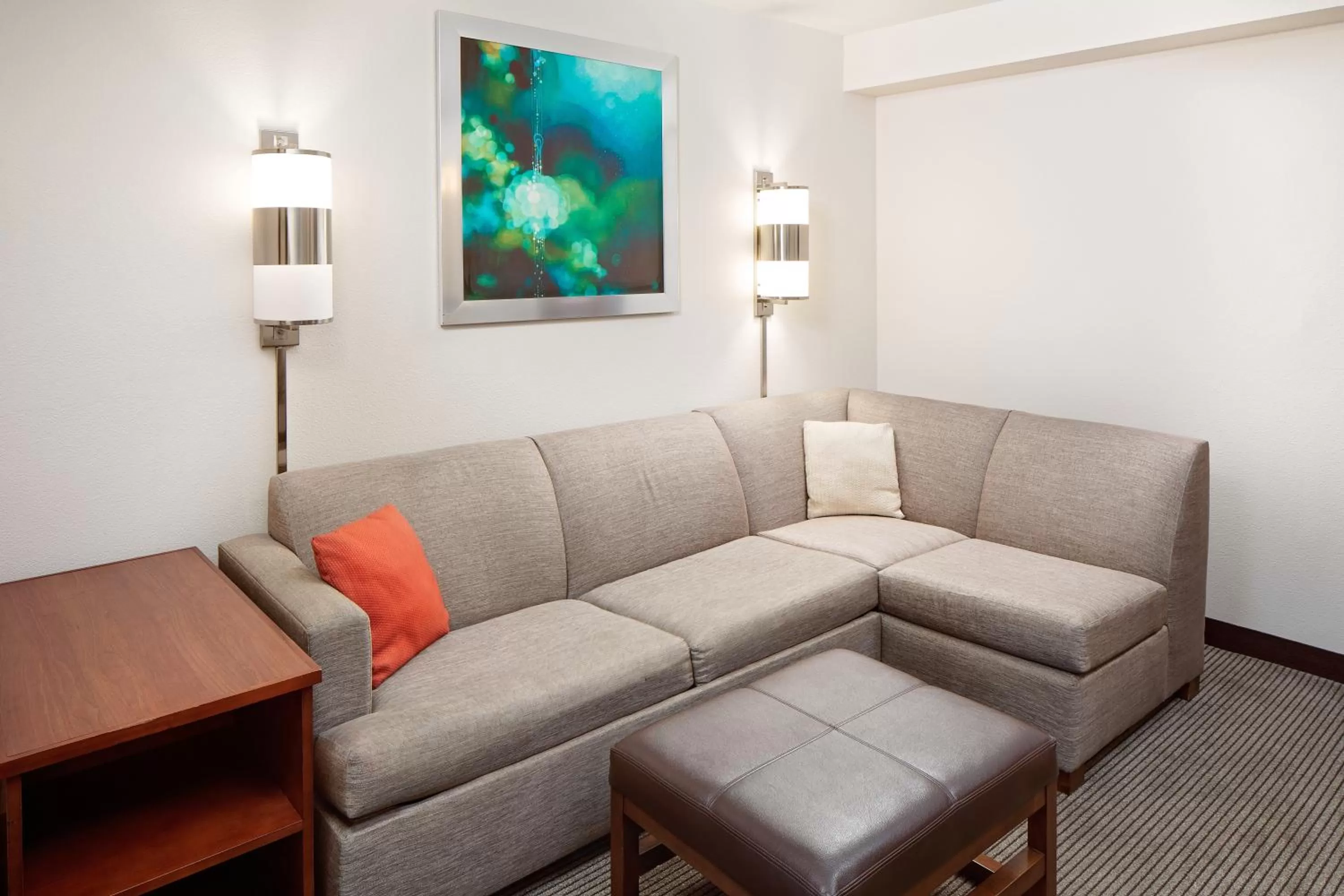 Double Room with Two Double Beds and Sofa Bed in Hyatt Place Ontario/Rancho Cucamonga