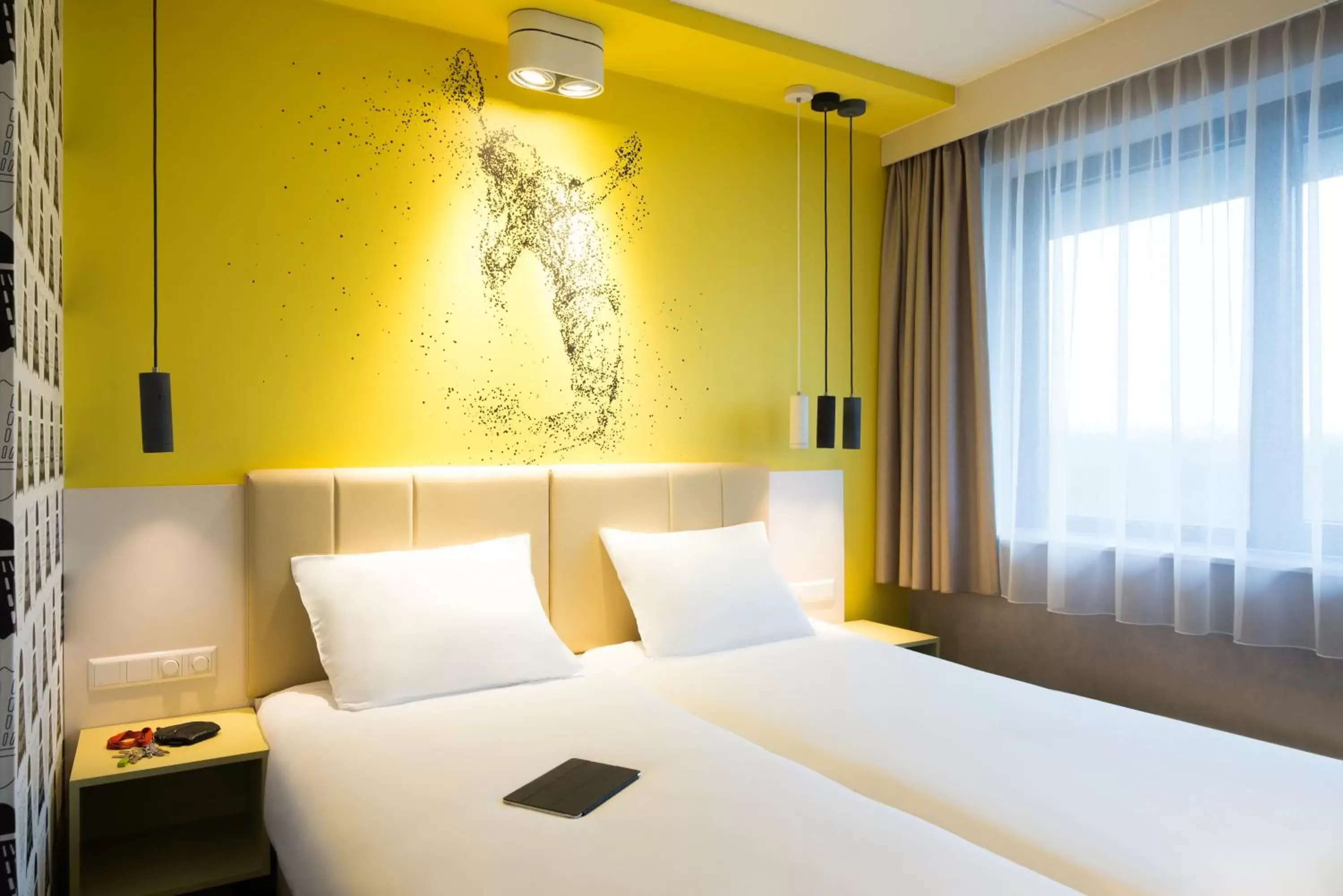 Bed in ibis Styles Haarlem City