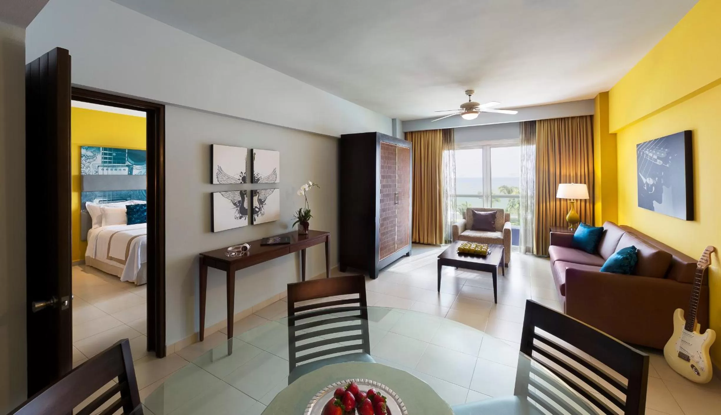 Photo of the whole room, Bed in Hard Rock Hotel Vallarta All Inclusive